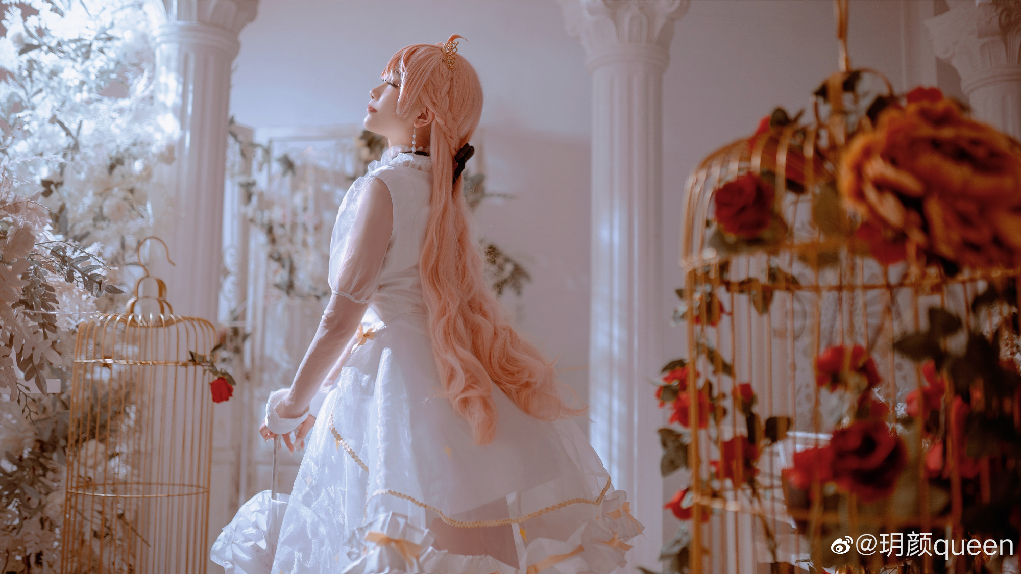 cos正片 被钻石和星光包围的异世界公主 罗伊娜@玥颜queen COSPLAY-第1张