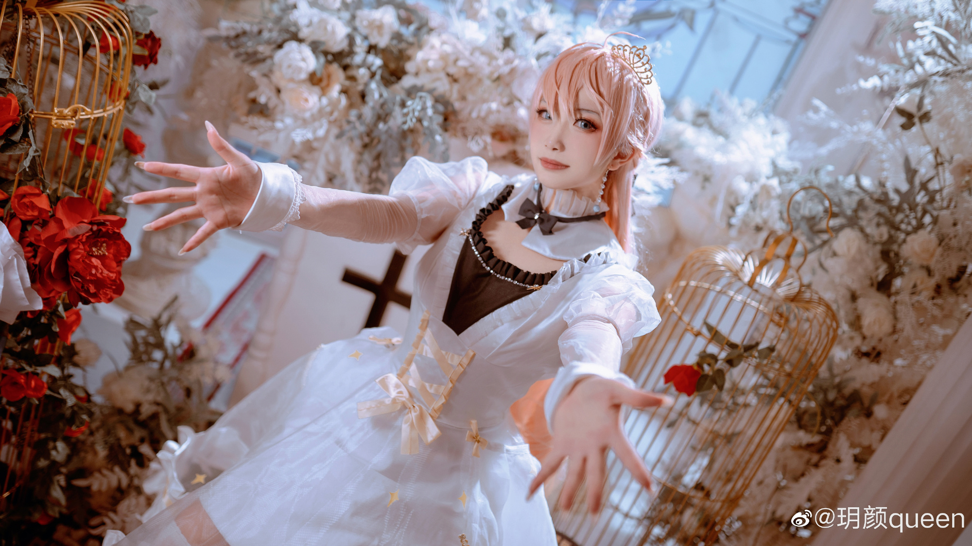 cos正片 被钻石和星光包围的异世界公主 罗伊娜@玥颜queen COSPLAY-第6张