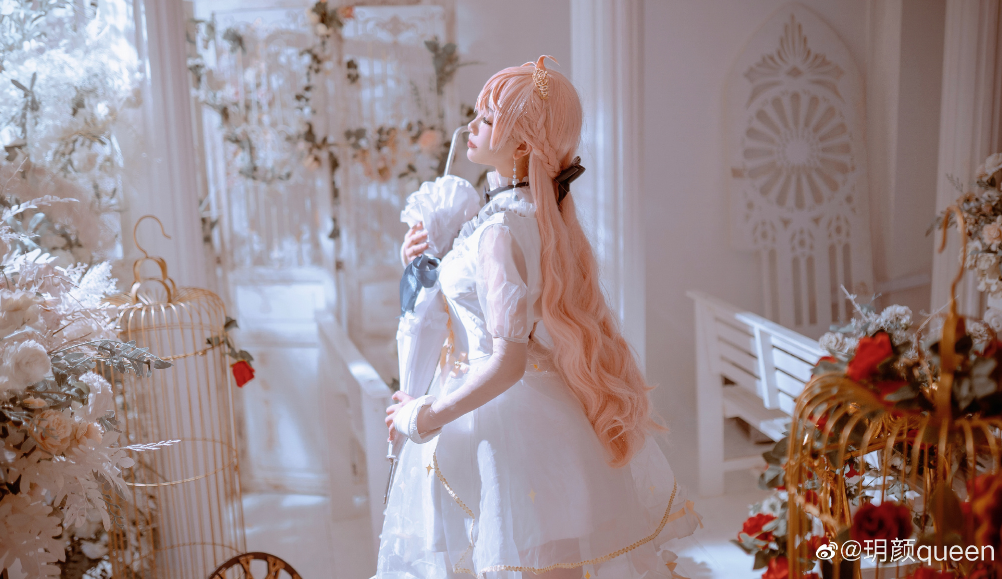 cos正片 被钻石和星光包围的异世界公主 罗伊娜@玥颜queen COSPLAY-第7张