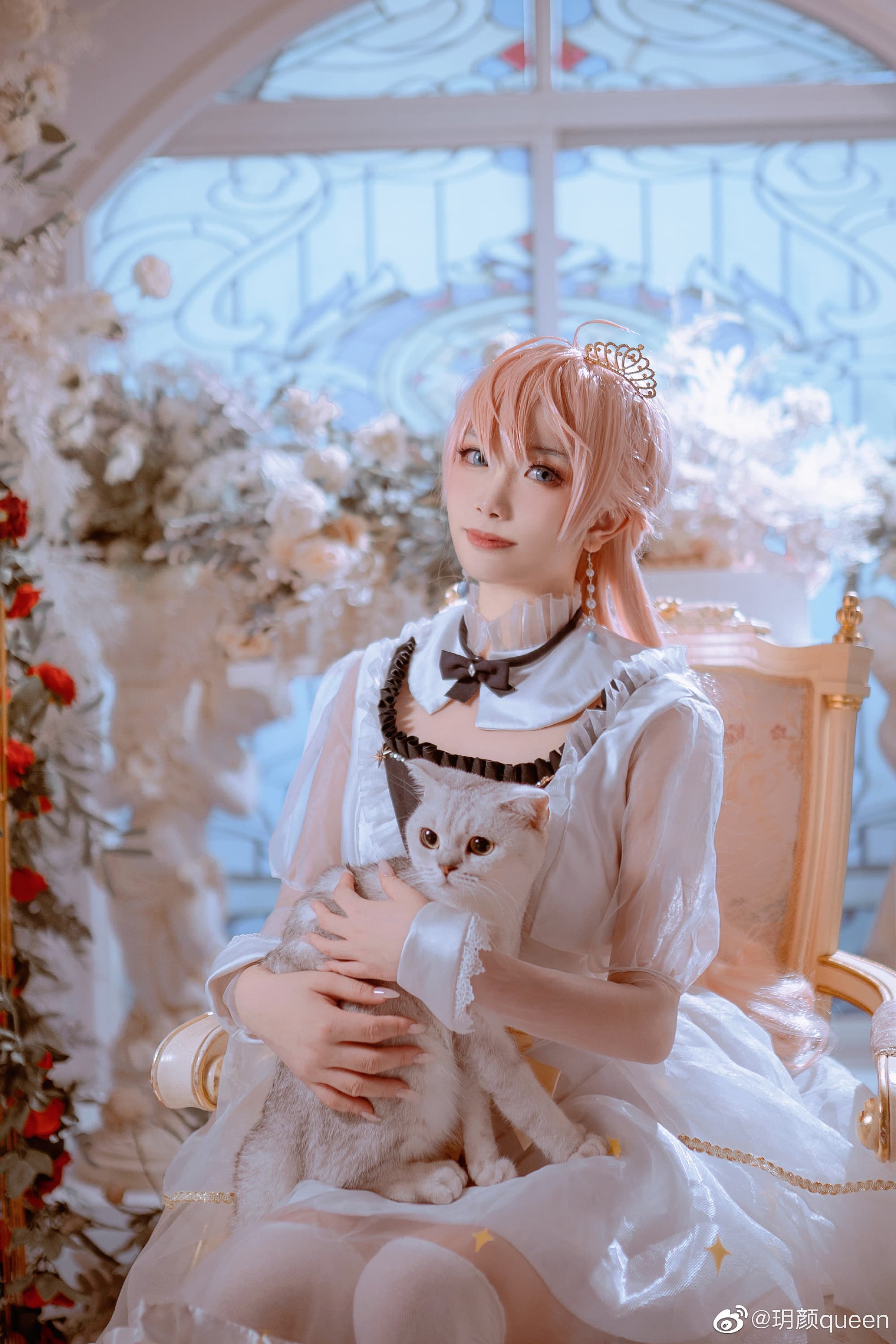 cos正片 被钻石和星光包围的异世界公主 罗伊娜@玥颜queen COSPLAY-第9张