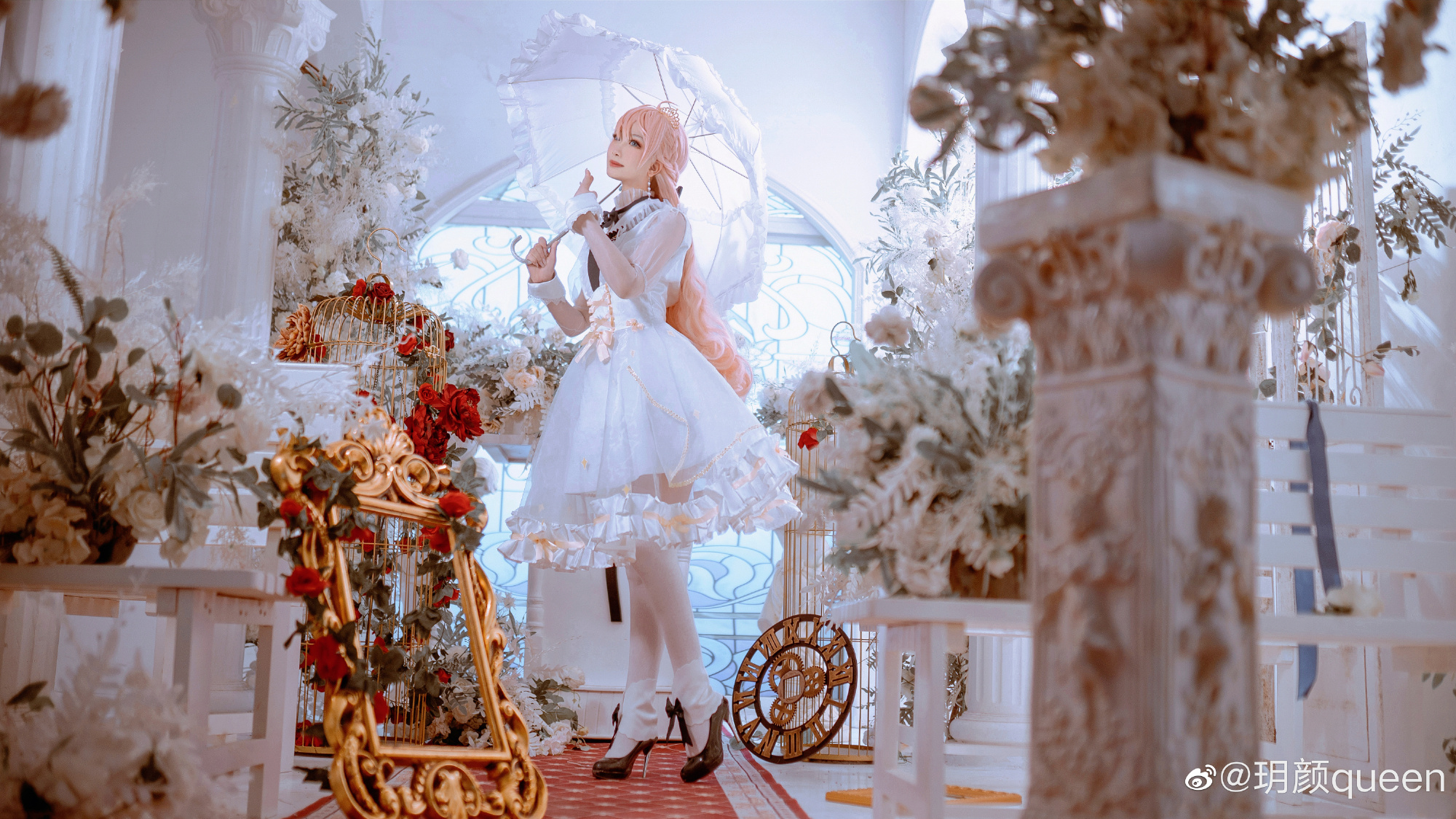 cos正片 被钻石和星光包围的异世界公主 罗伊娜@玥颜queen COSPLAY-第10张