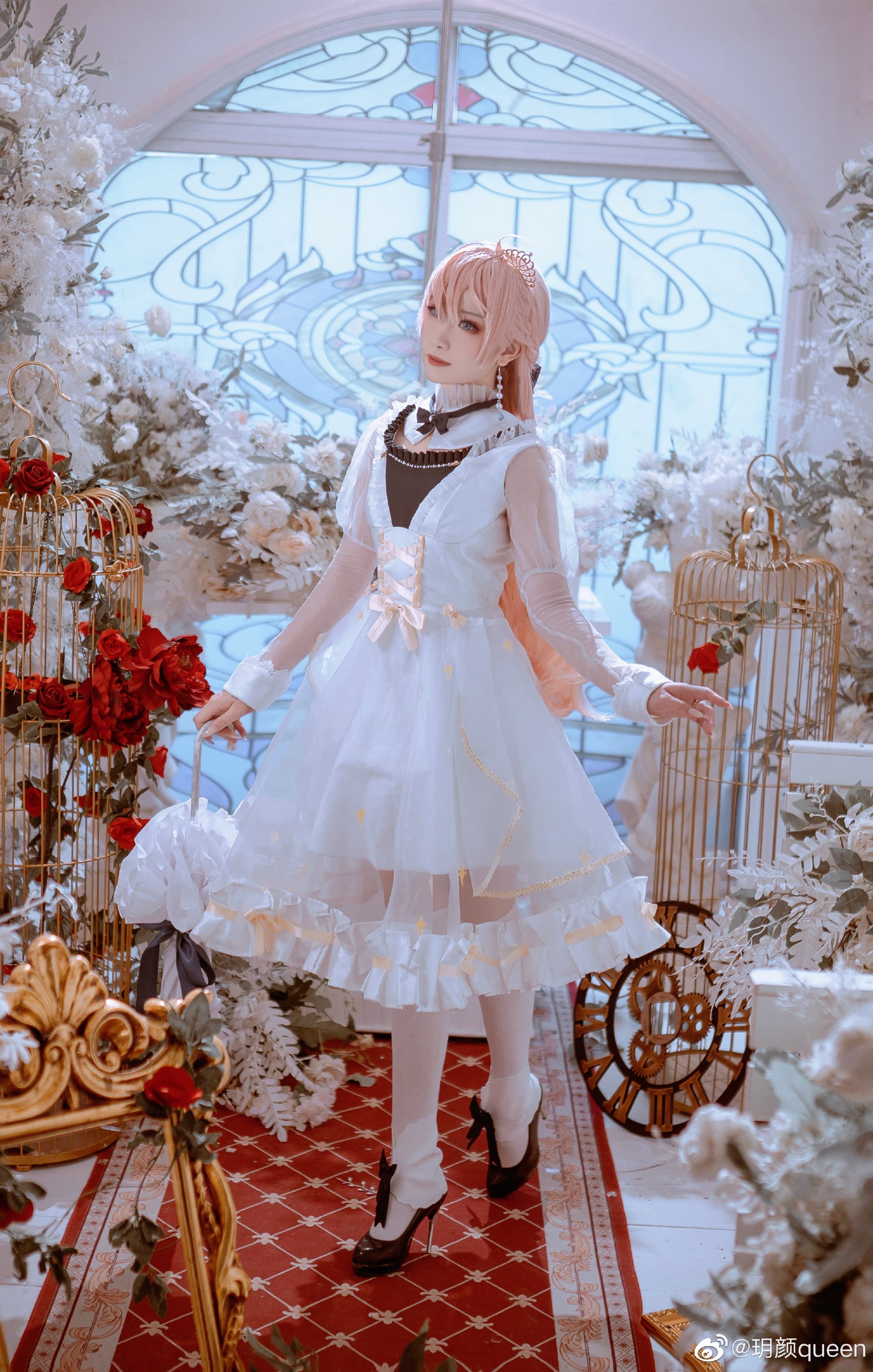 cos正片 被钻石和星光包围的异世界公主 罗伊娜@玥颜queen COSPLAY-第11张