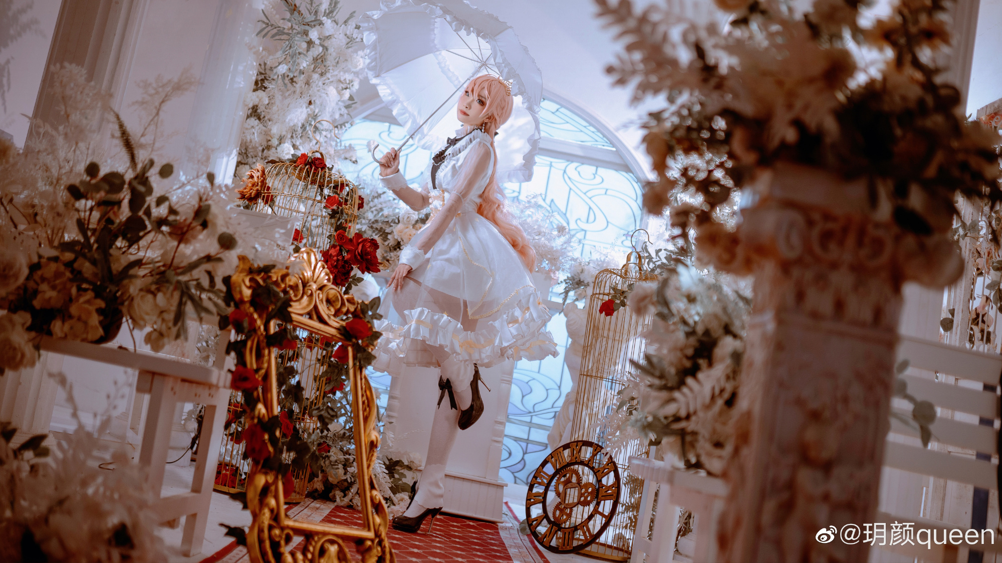 cos正片 被钻石和星光包围的异世界公主 罗伊娜@玥颜queen COSPLAY-第12张