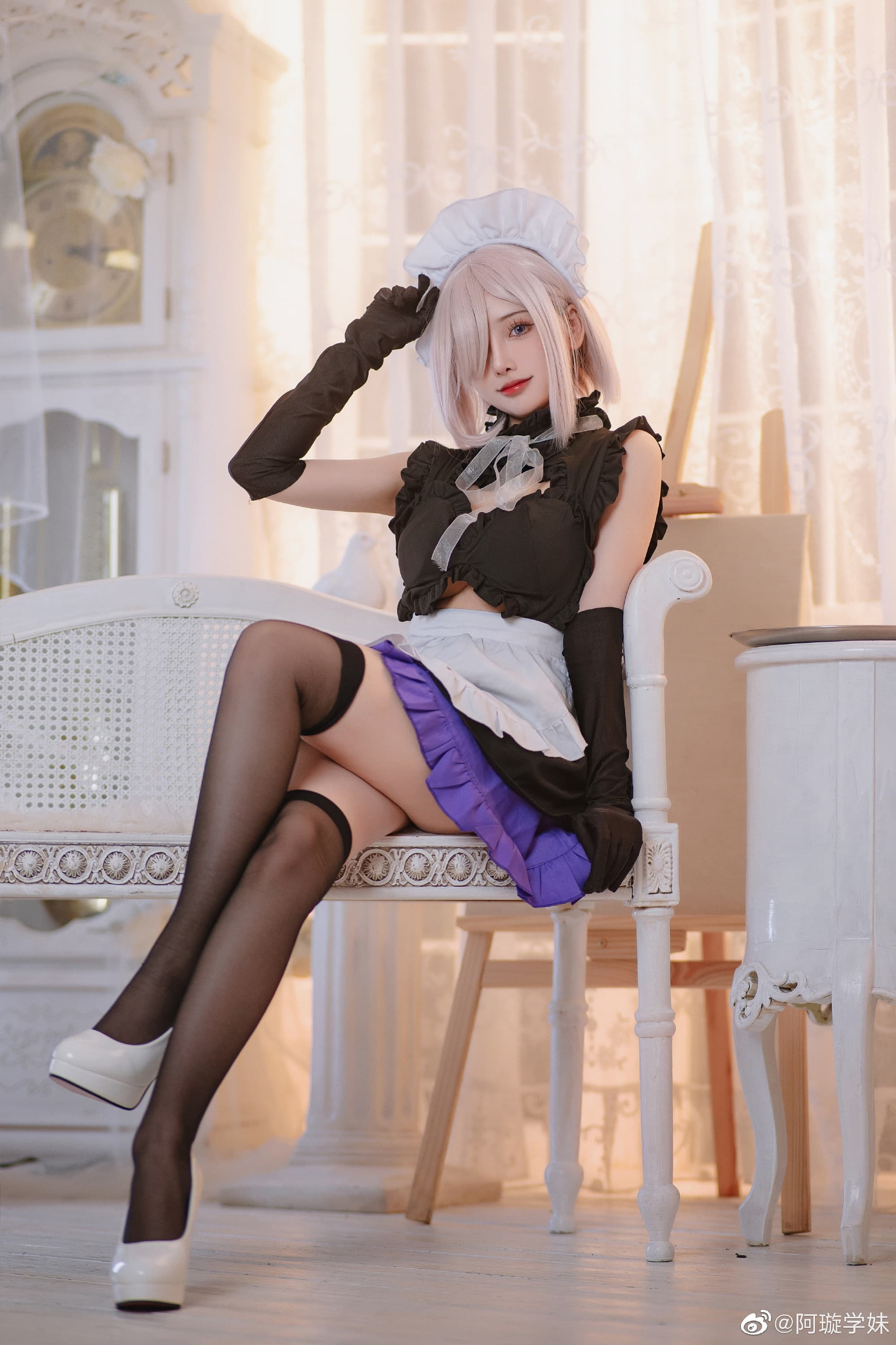 【cos】前辈～早上好啊！fgo 玛修@阿璇学妹 COSPLAY-第8张