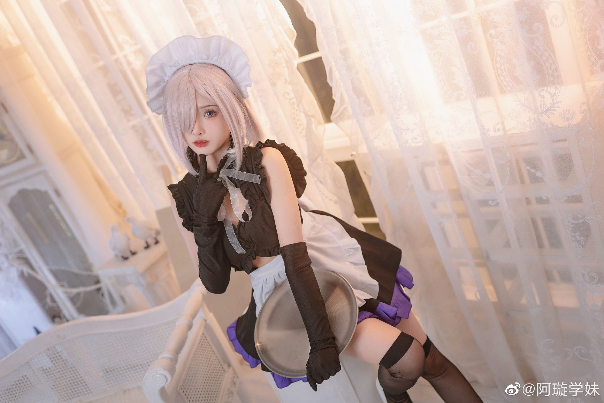 【cos】前辈～早上好啊！fgo 玛修@阿璇学妹 COSPLAY-第9张