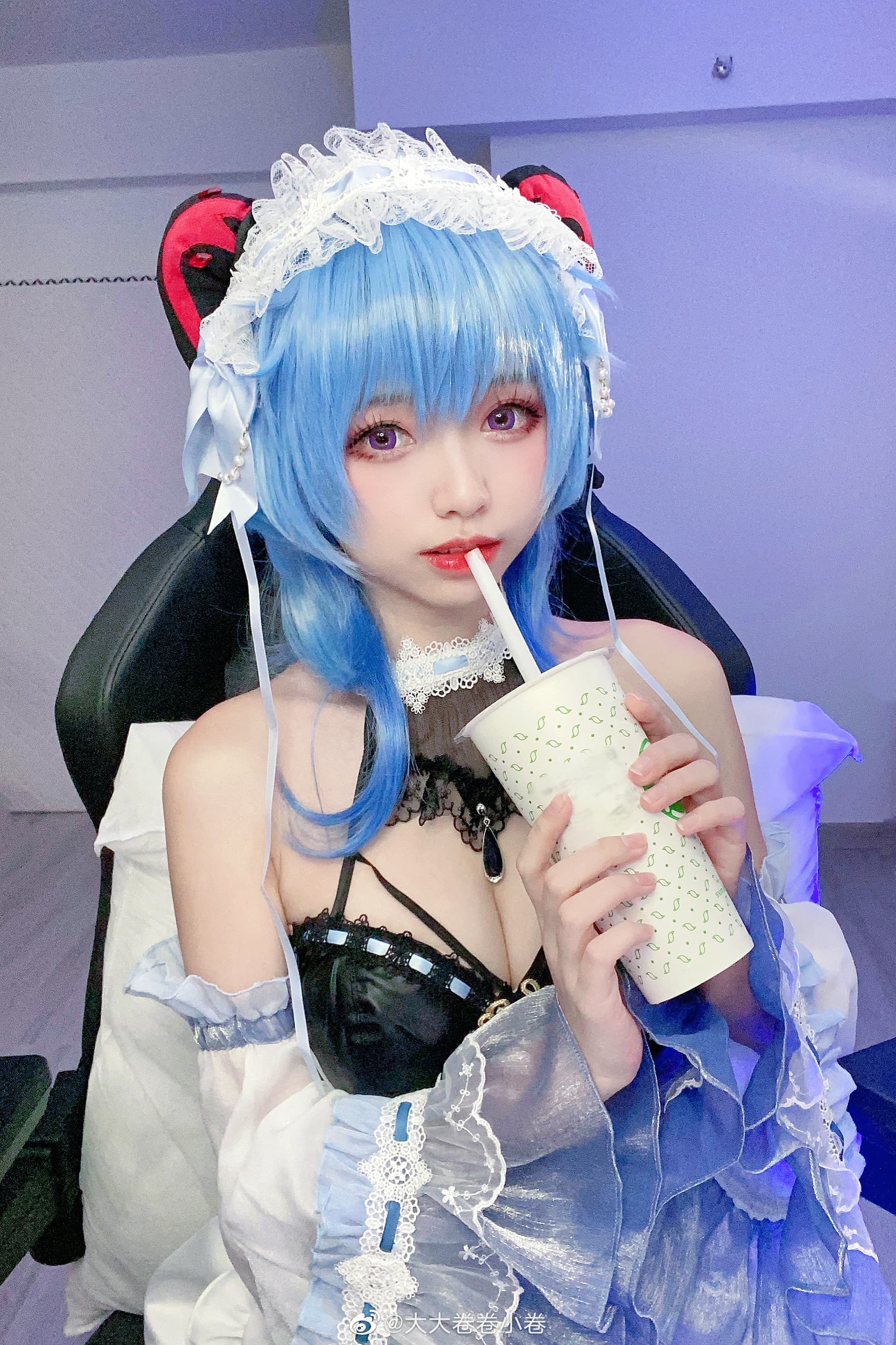 【COS】原神 请…不要摸我的角… ​​​@大大卷卷小卷 COSPLAY-第7张