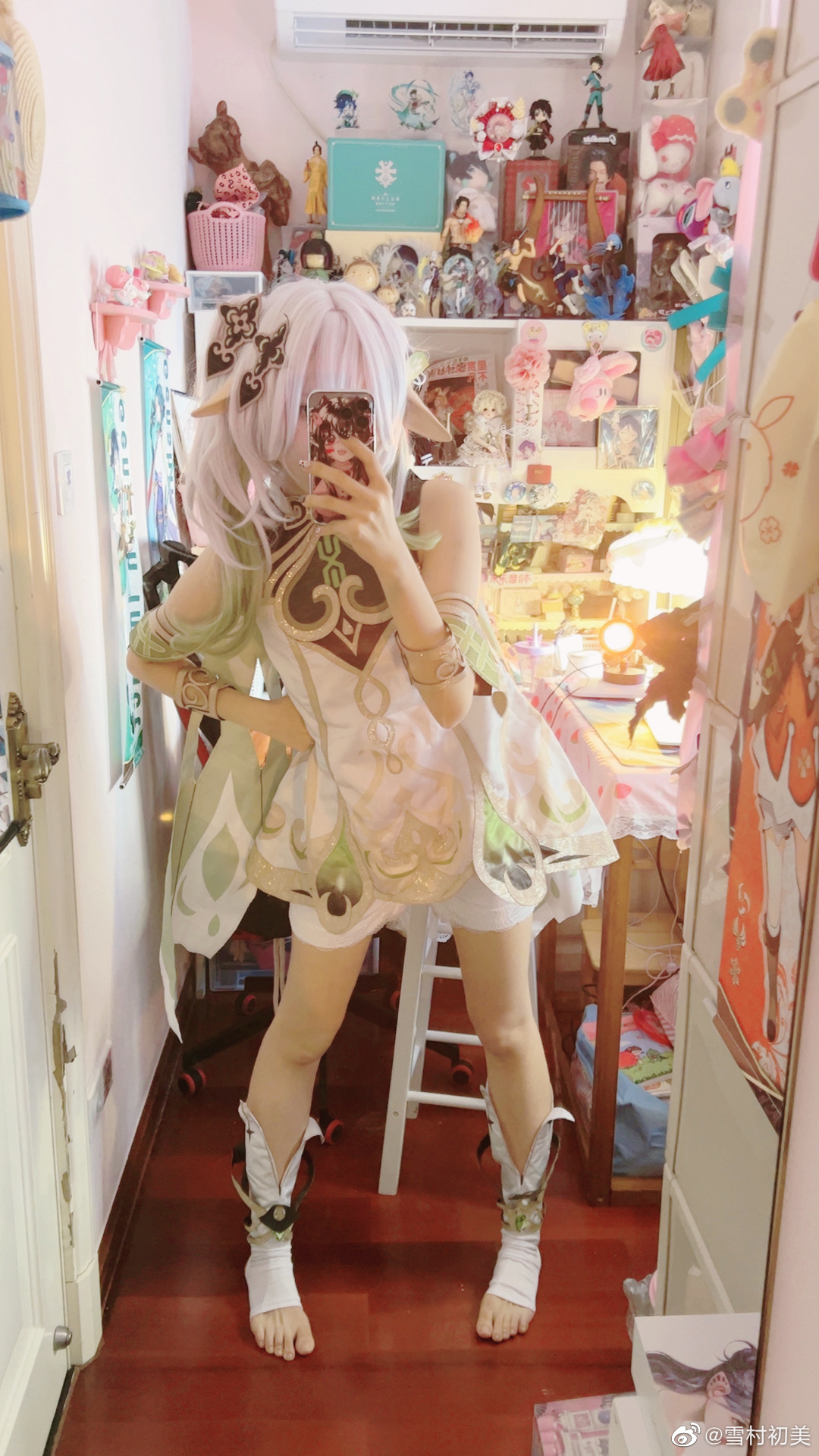 cos试妆 对啦我叫纳西妲哦～ 原神草神 纳西妲@雪村初美 COSPLAY-第9张