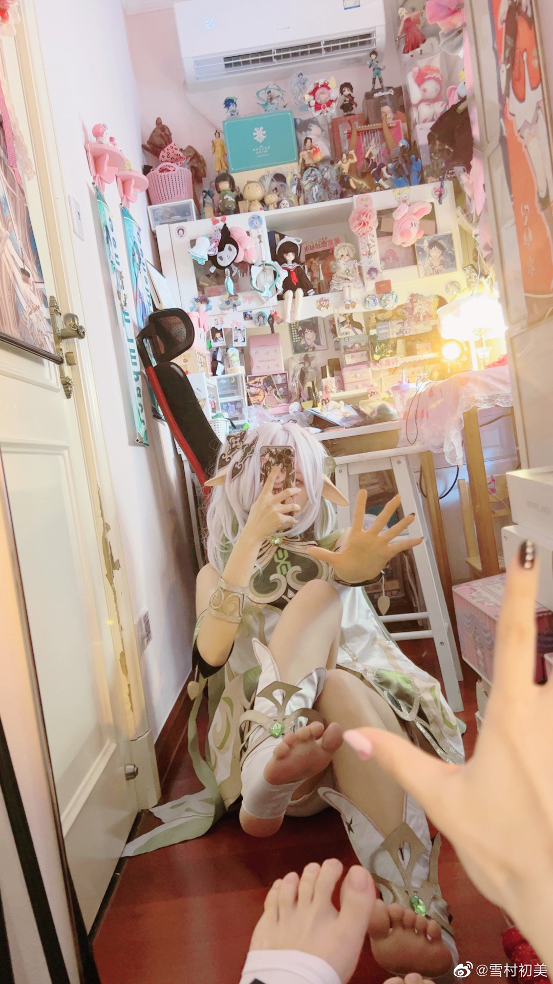 cos试妆 对啦我叫纳西妲哦～ 原神草神 纳西妲@雪村初美 COSPLAY-第13张