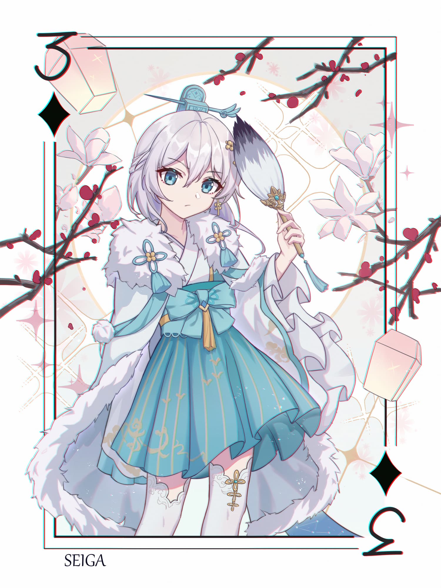 【插画美图】圣芙蕾雅学园学园长 崩坏3 德丽莎·阿波卡利斯同人角色插画特辑 P站美图-第17张