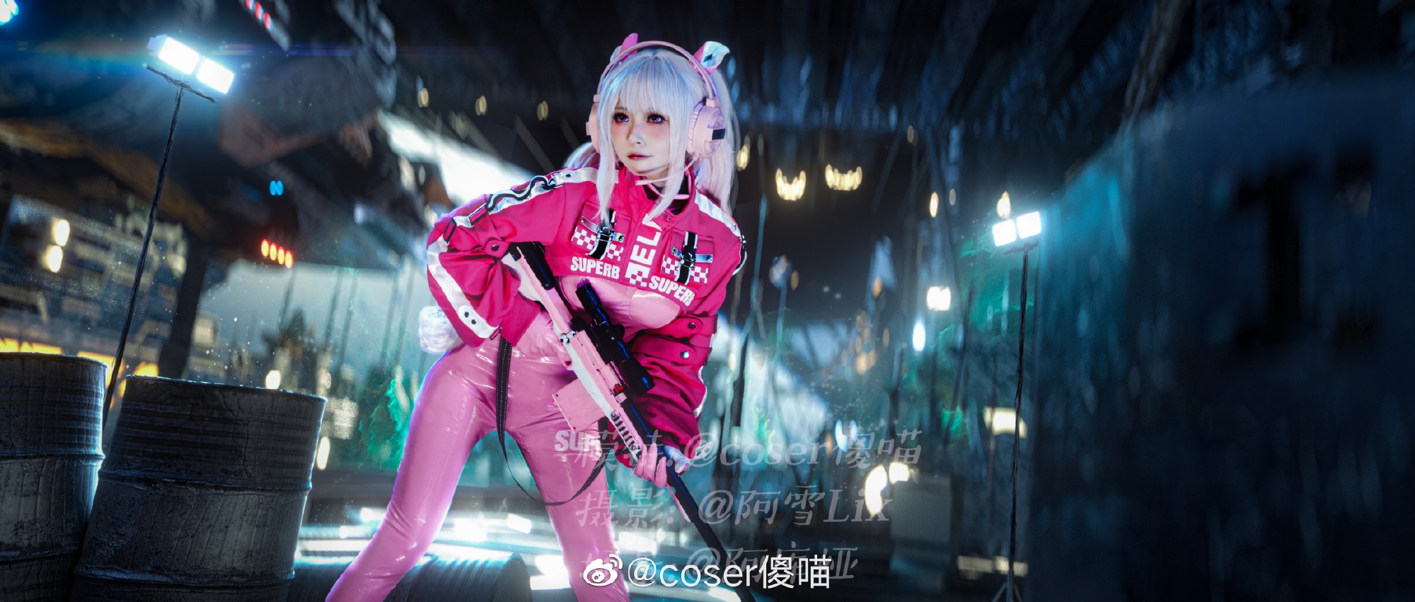 【COS】可爱的妄想家，用奇异的目光审视着世界《NIKKE：胜利女神》- 爱丽丝@coser傻喵 COSPLAY-第4张