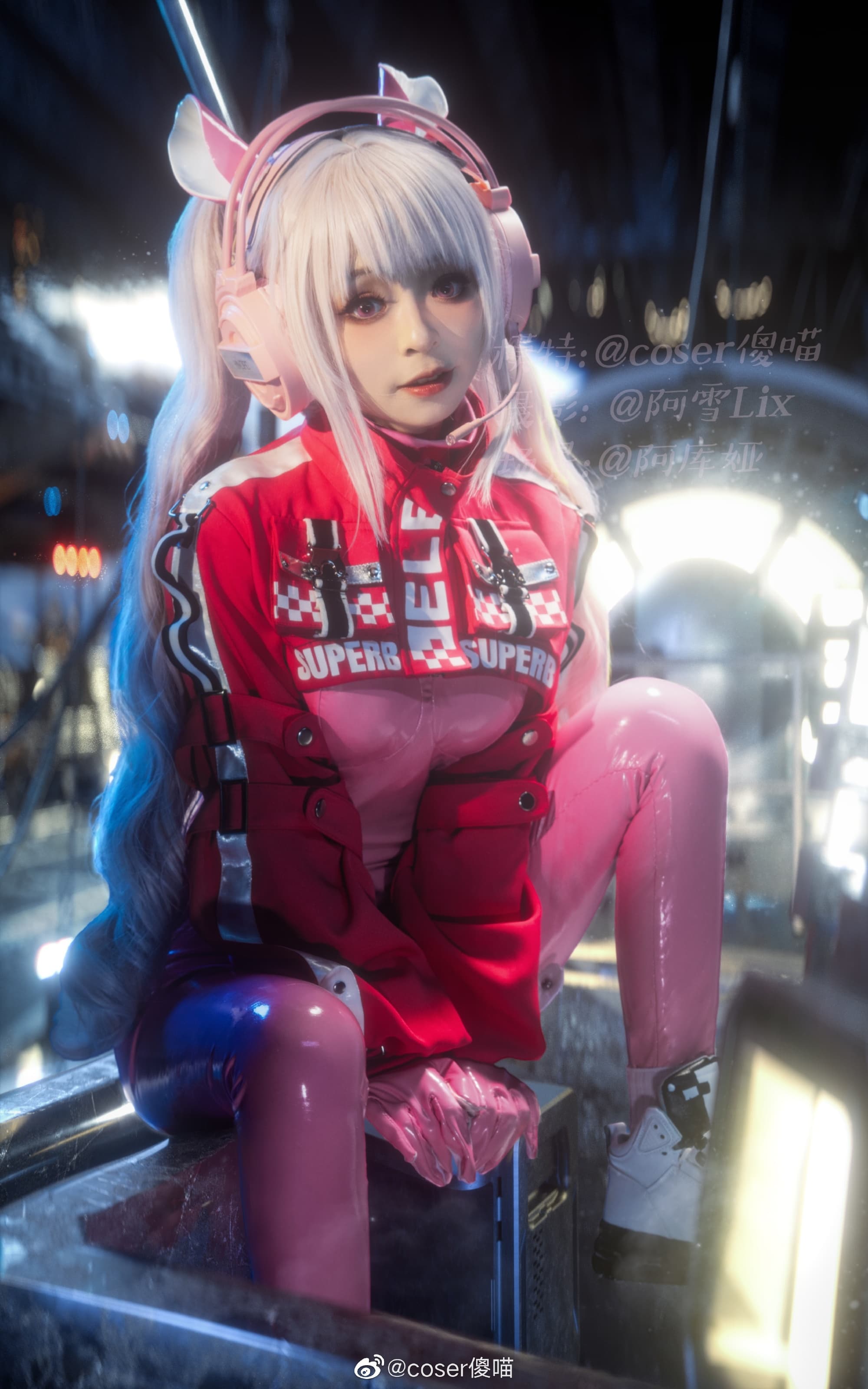 【COS】可爱的妄想家，用奇异的目光审视着世界《NIKKE：胜利女神》- 爱丽丝@coser傻喵 COSPLAY-第7张