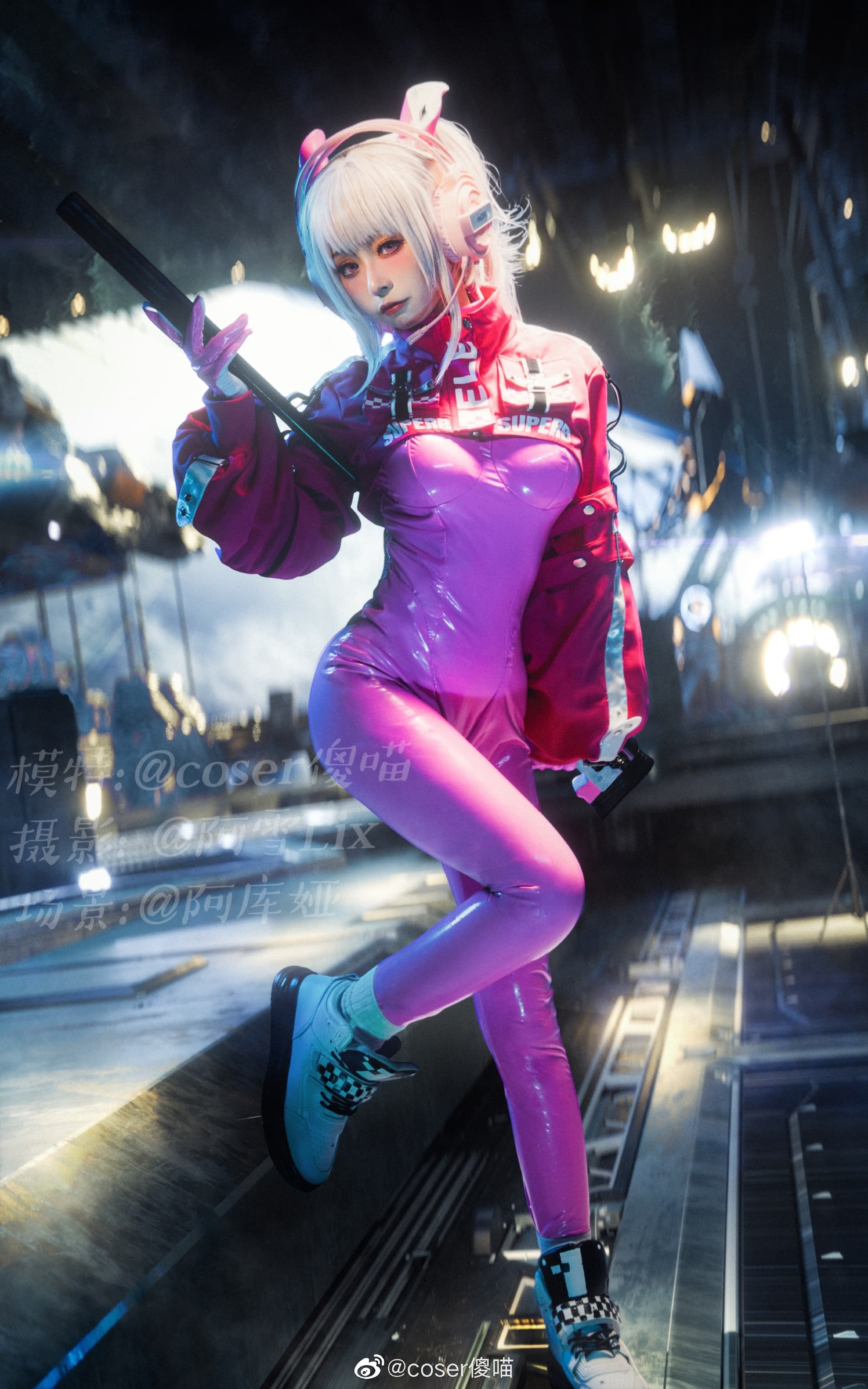 【COS】可爱的妄想家，用奇异的目光审视着世界《NIKKE：胜利女神》- 爱丽丝@coser傻喵 COSPLAY-第8张