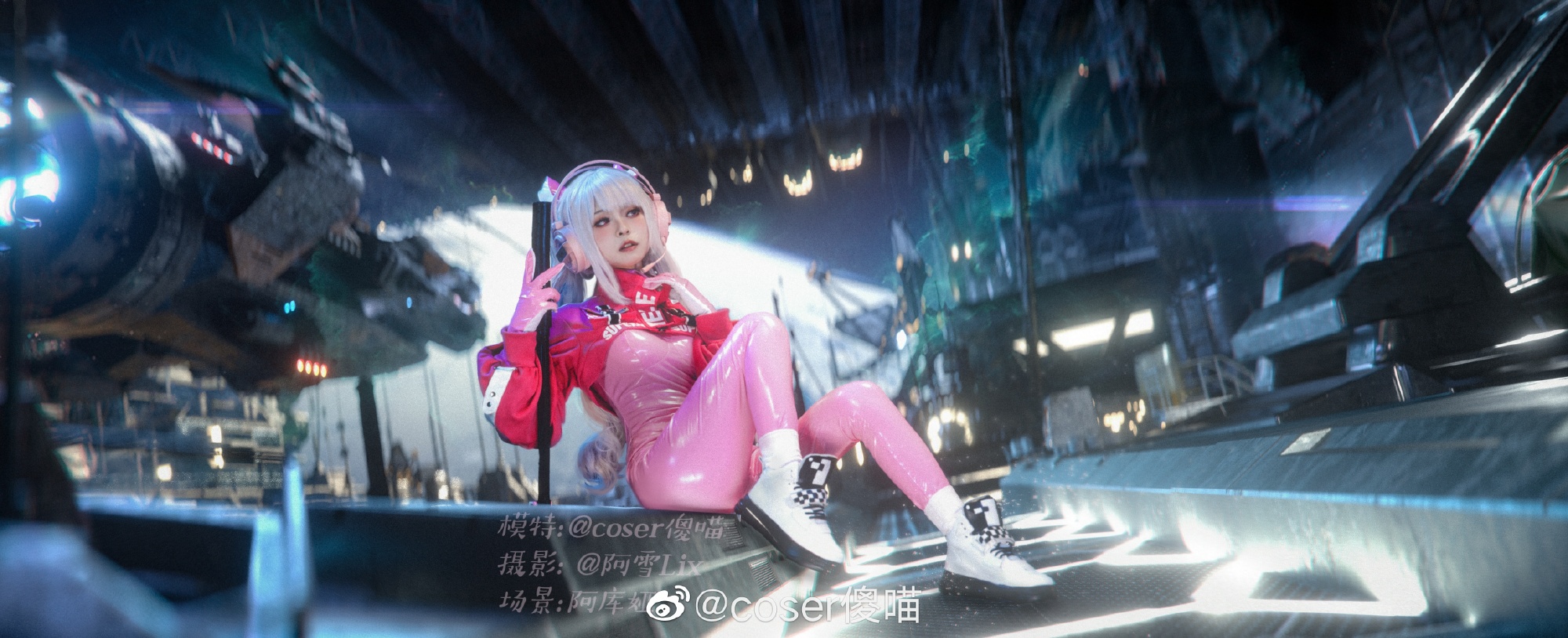 【COS】可爱的妄想家，用奇异的目光审视着世界《NIKKE：胜利女神》- 爱丽丝@coser傻喵 COSPLAY-第9张