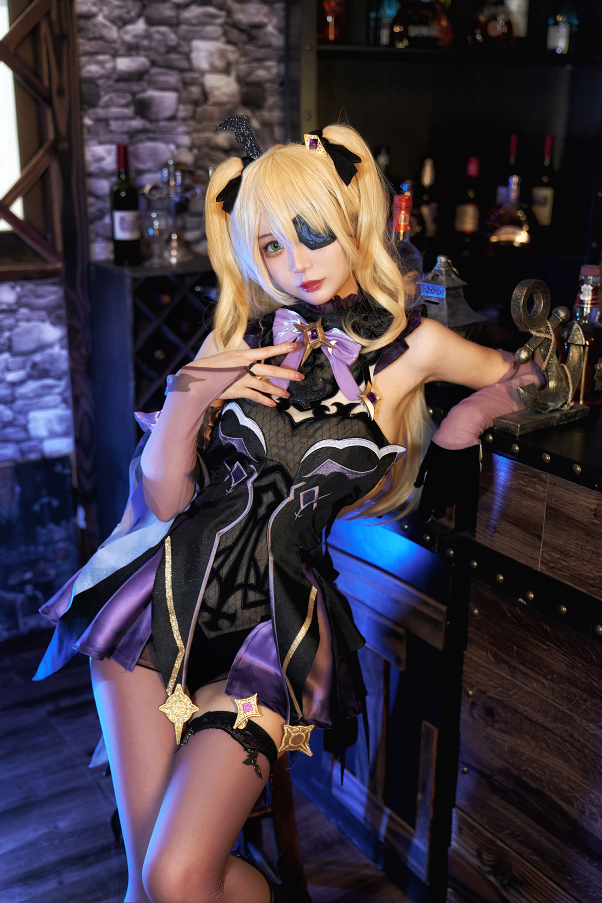 【COS】⚡️🦅我即断罪之皇女，真名为菲谢尔。应命运的召唤降临在此间🦅⚡️ 原神 菲谢尔@錢Kane COSPLAY-第10张