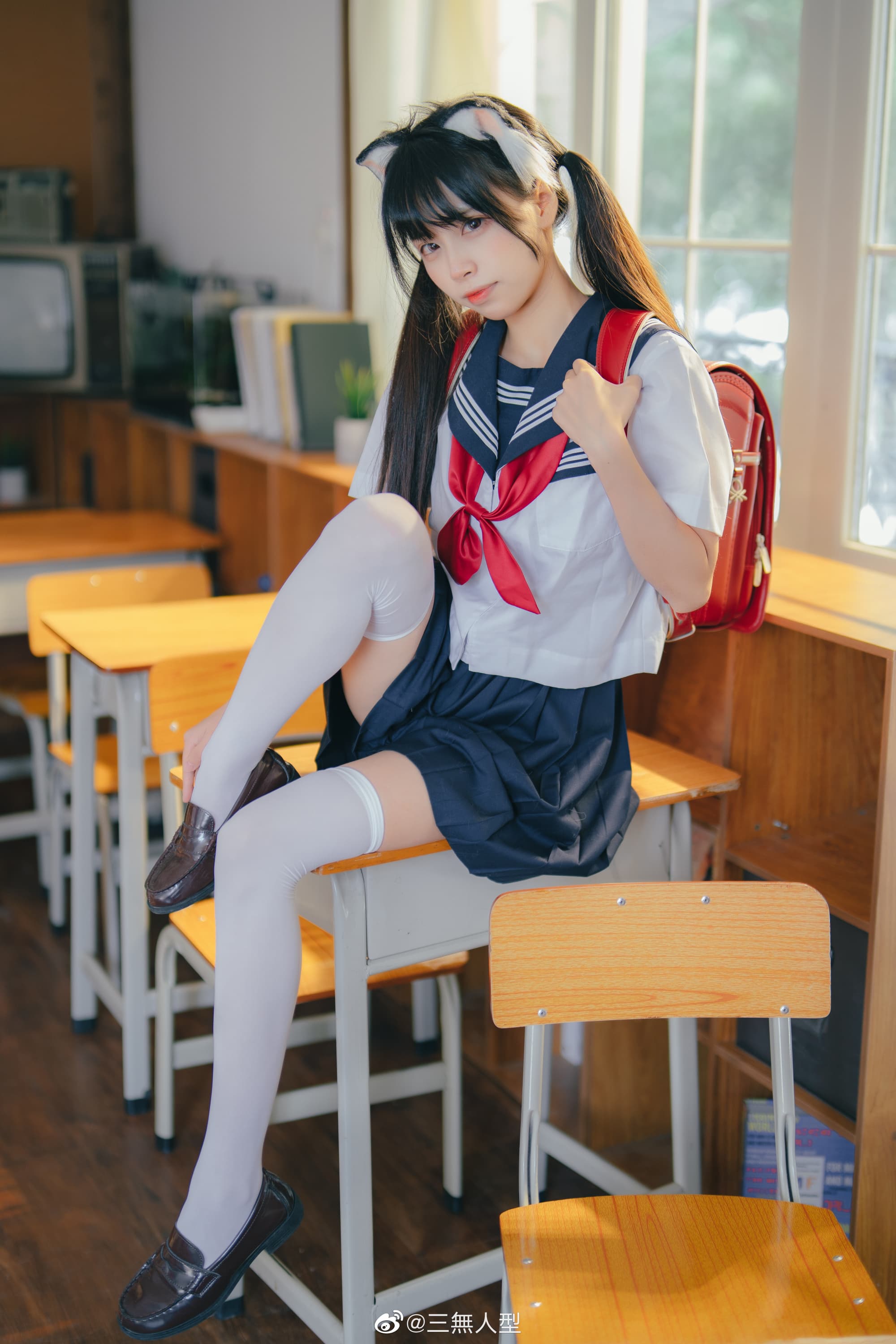 少女写真 如果可以的话 ，摸摸小猫的头吧 少女死库水@三無人型 摄影-第6张