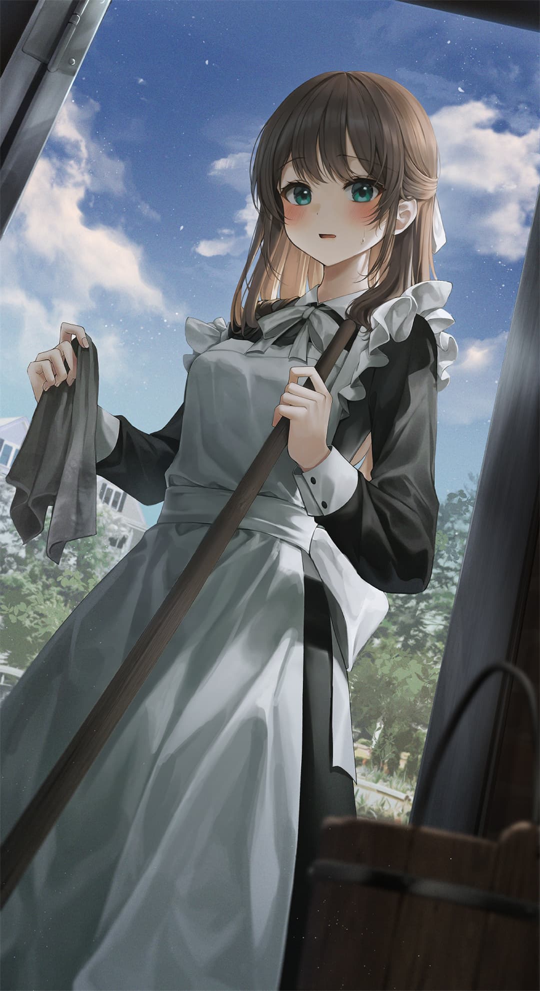 【插画美图】明日方舟 巫恋 瑕光  白毛兽耳 小豆泽心羽 今日插画热榜推荐 P站美图-第1张