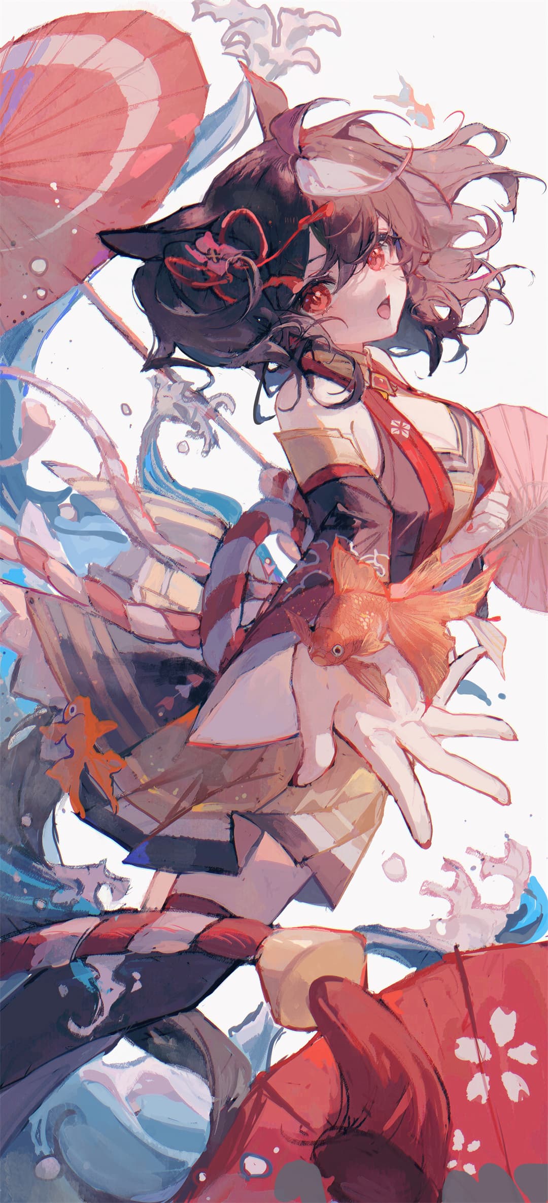【插画美图】明日方舟 巫恋 瑕光  白毛兽耳 小豆泽心羽 今日插画热榜推荐 P站美图-第17张