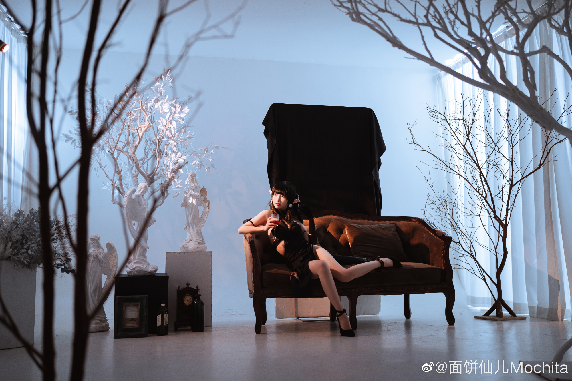 【COS】守夜冠军大蟒蛇  明日方舟 森蚺@面饼仙儿Mochita COSPLAY-第3张