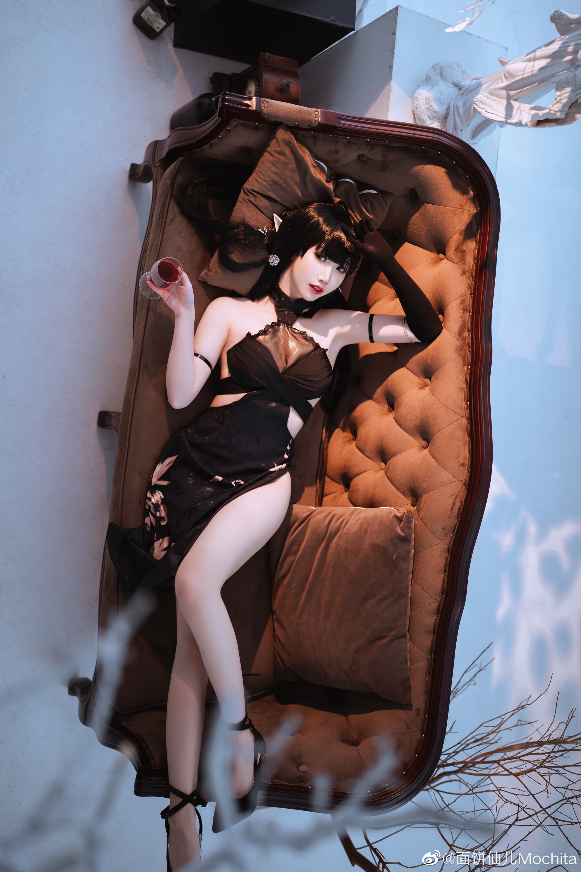 【COS】守夜冠军大蟒蛇  明日方舟 森蚺@面饼仙儿Mochita COSPLAY-第9张