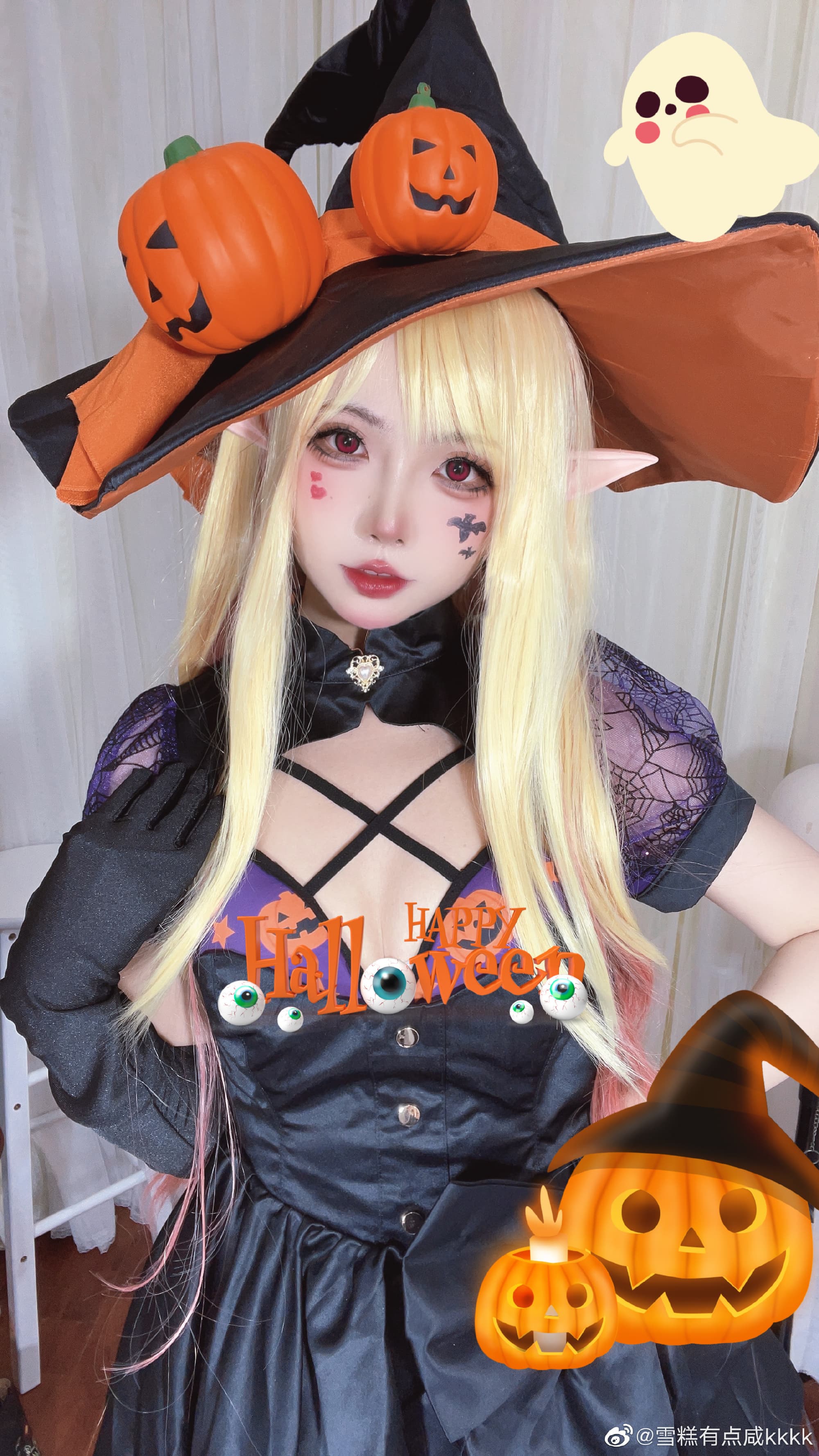 万圣节🎃🎃🎃@雪糕有点咸kkkk COSPLAY-第1张