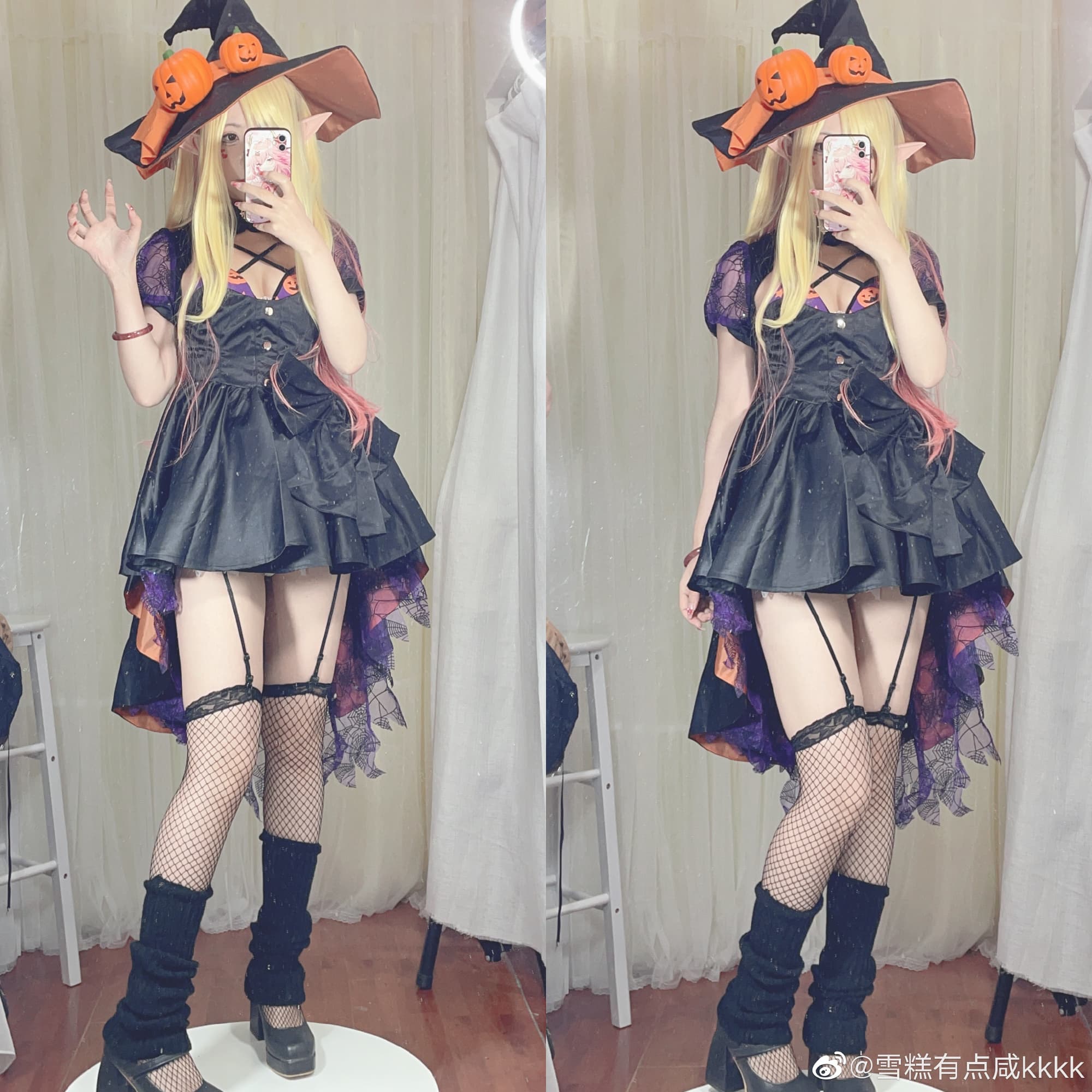万圣节🎃🎃🎃@雪糕有点咸kkkk COSPLAY-第4张