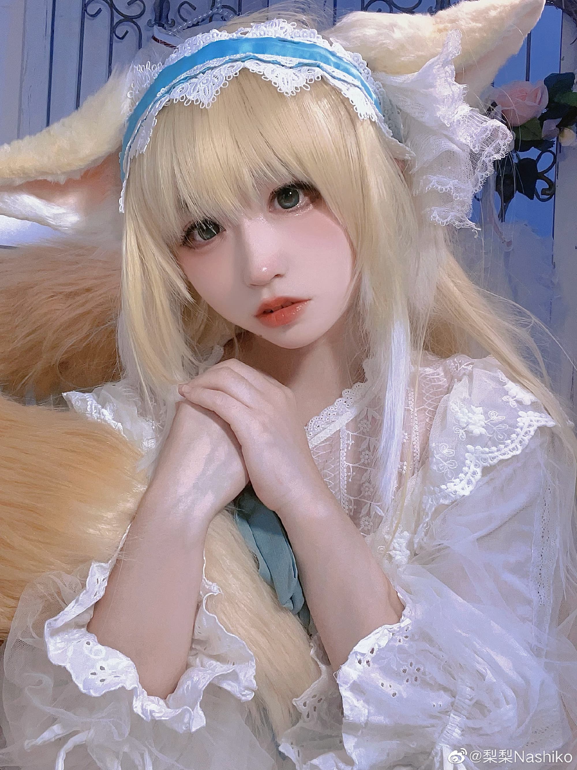 【COS】博士……唔！这是送给我、我的么？新衣服…喜欢！明日方舟 铃兰@梨梨Nashiko COSPLAY-第5张