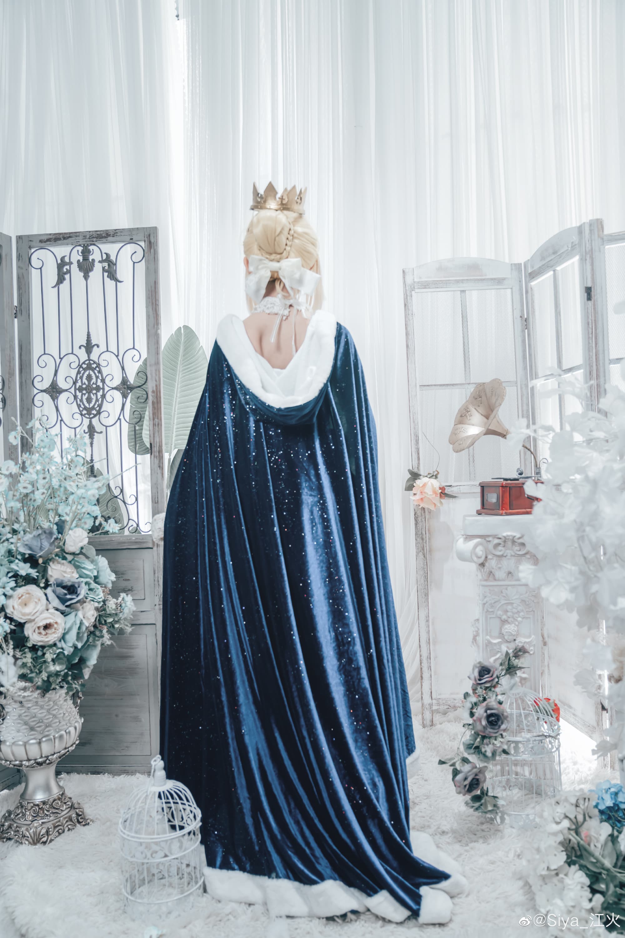 【COS】此后吾之剑与汝同在，汝之命运与吾共存。saber 阿尔托莉雅五周年礼服@Siya_江火 COSPLAY-第4张