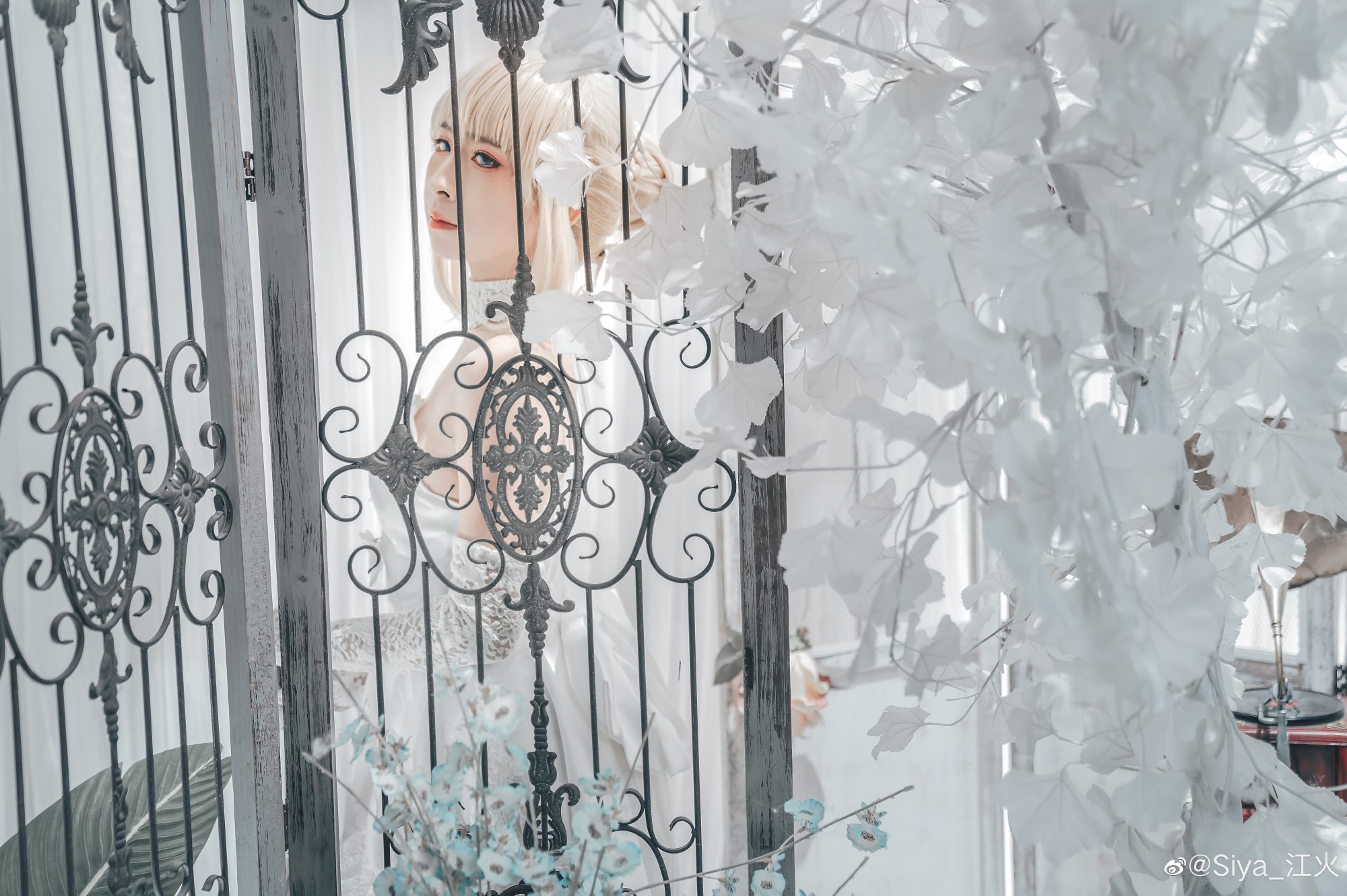 【COS】此后吾之剑与汝同在，汝之命运与吾共存。saber 阿尔托莉雅五周年礼服@Siya_江火 COSPLAY-第10张