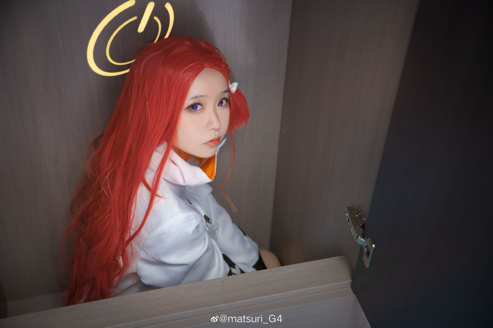 【COS】碧蓝档案 花冈柚子@matsuri_G4 COSPLAY-第11张