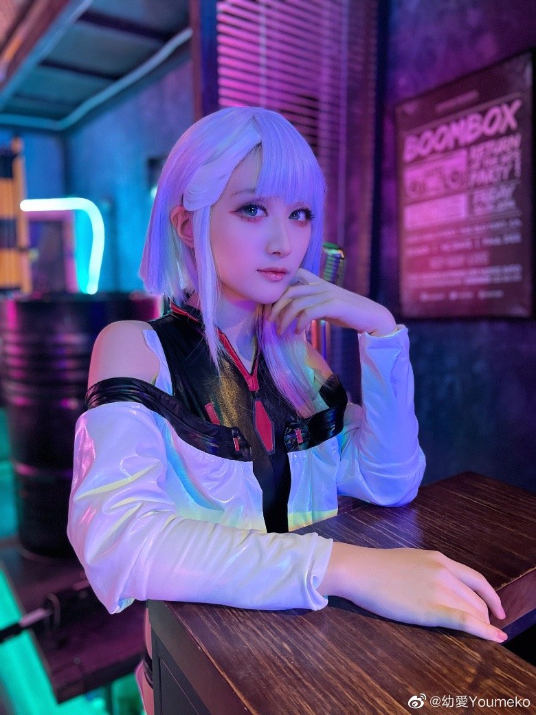 赛博朋克边缘行者 今天lucy的花絮@幼愛Youmeko COSPLAY-第6张