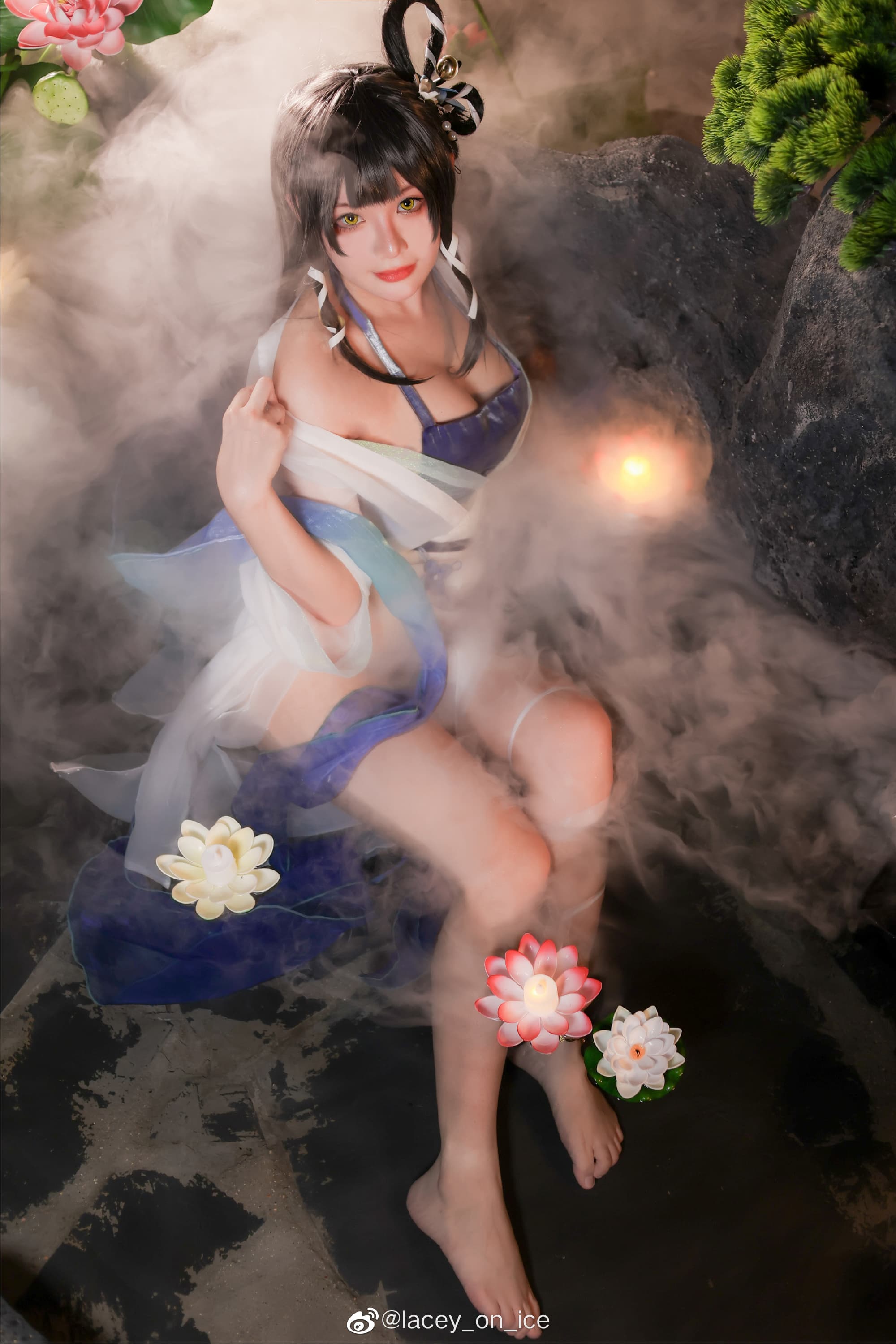 少女前线 素白濯清涟🎃95式cos万圣节皮肤🎃@lacey_on_ice COSPLAY-第1张