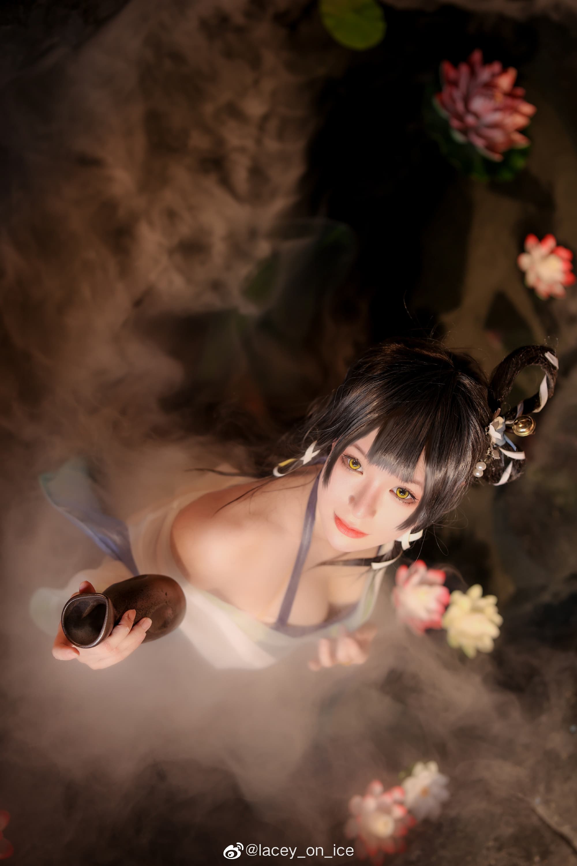 少女前线 素白濯清涟🎃95式cos万圣节皮肤🎃@lacey_on_ice COSPLAY-第2张