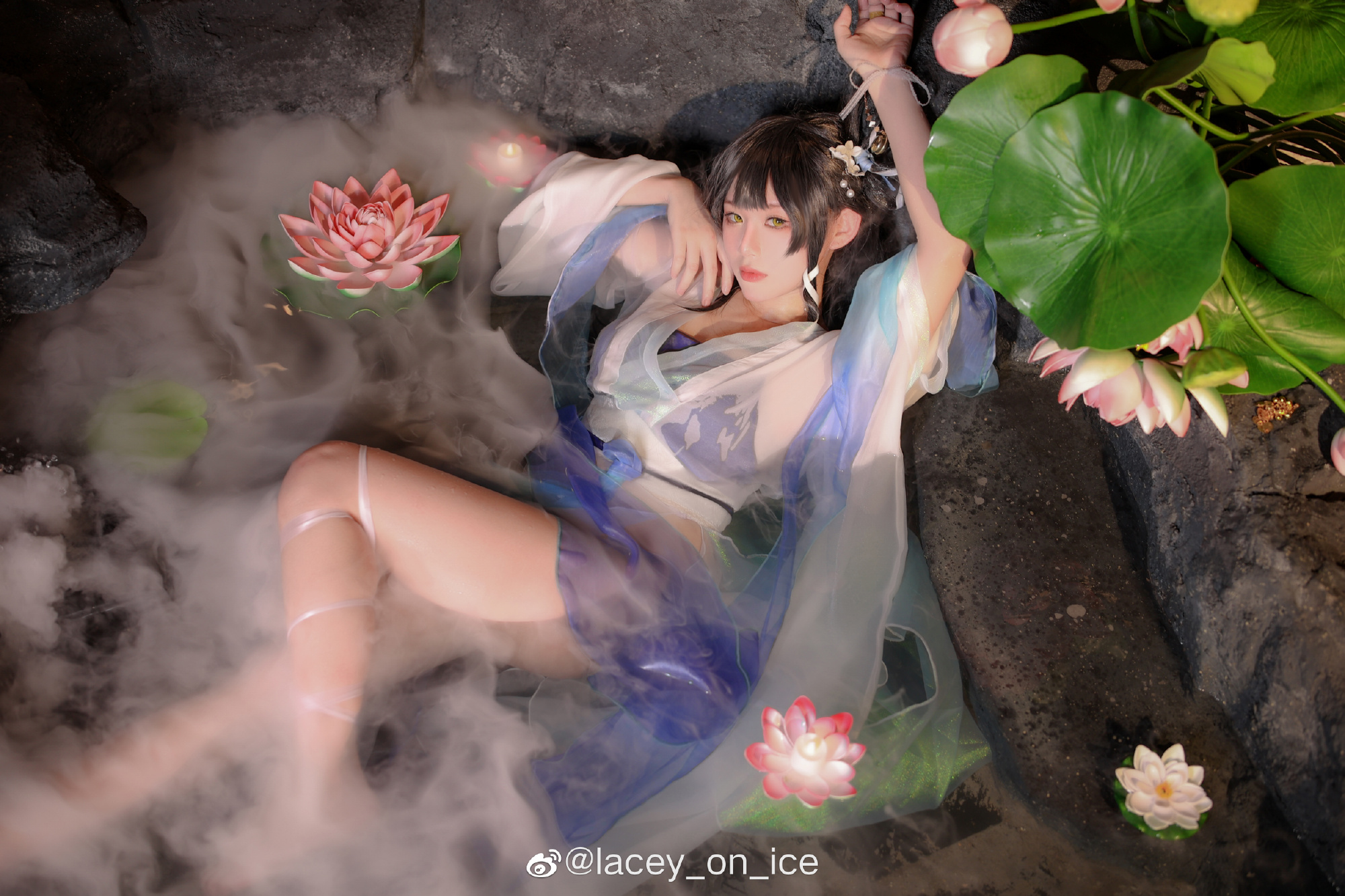 少女前线 素白濯清涟🎃95式cos万圣节皮肤🎃@lacey_on_ice COSPLAY-第7张
