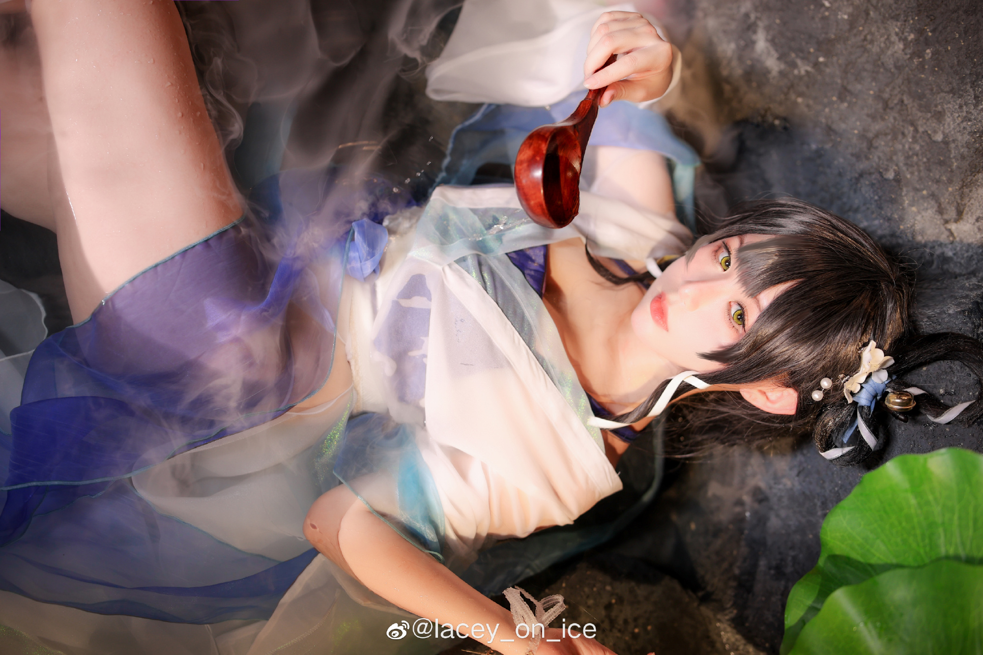 少女前线 素白濯清涟🎃95式cos万圣节皮肤🎃@lacey_on_ice COSPLAY-第8张