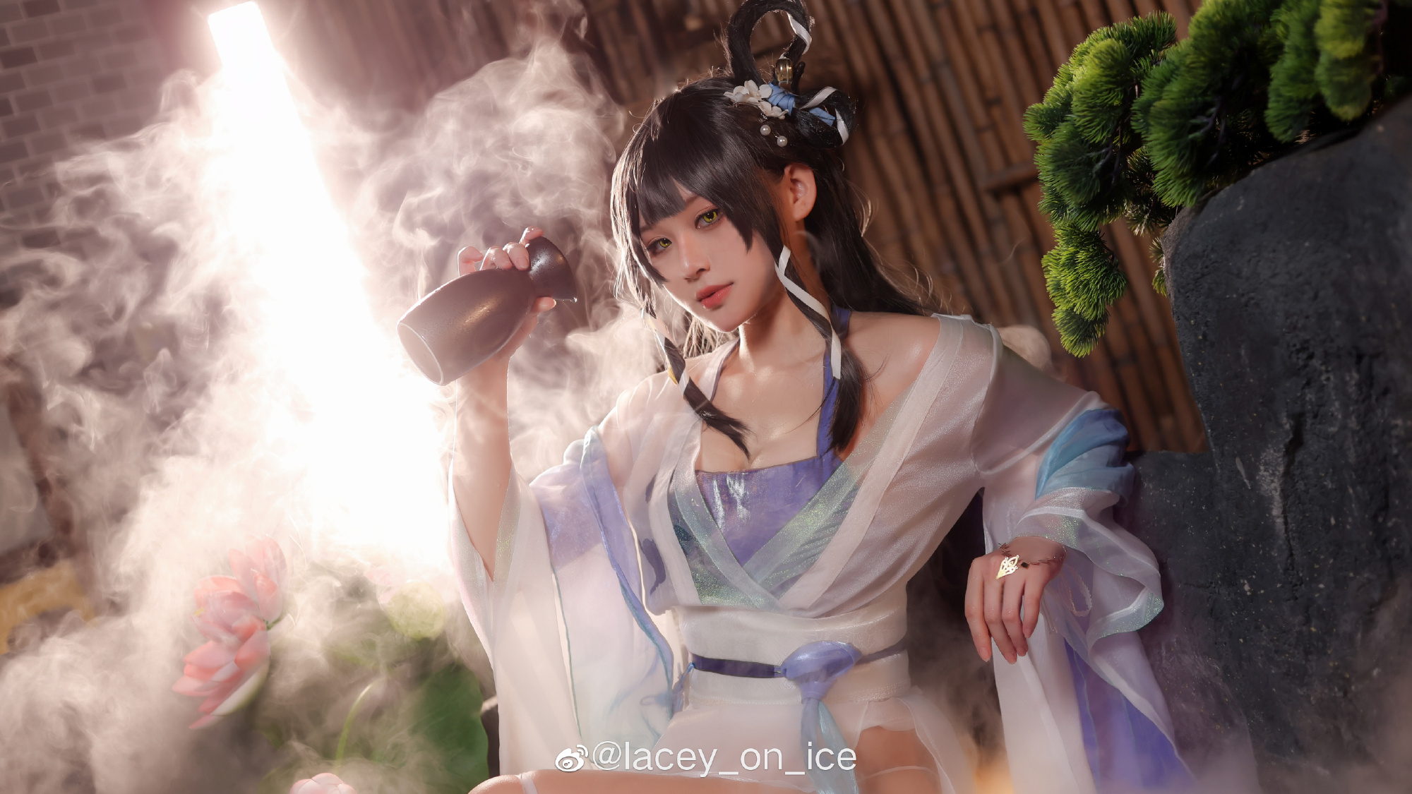 少女前线 素白濯清涟🎃95式cos万圣节皮肤🎃@lacey_on_ice COSPLAY-第12张