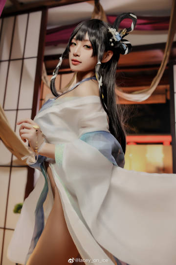 少女前线 素白濯清涟🎃95式cos万圣节皮肤🎃@lacey_on_ice COSPLAY-第13张
