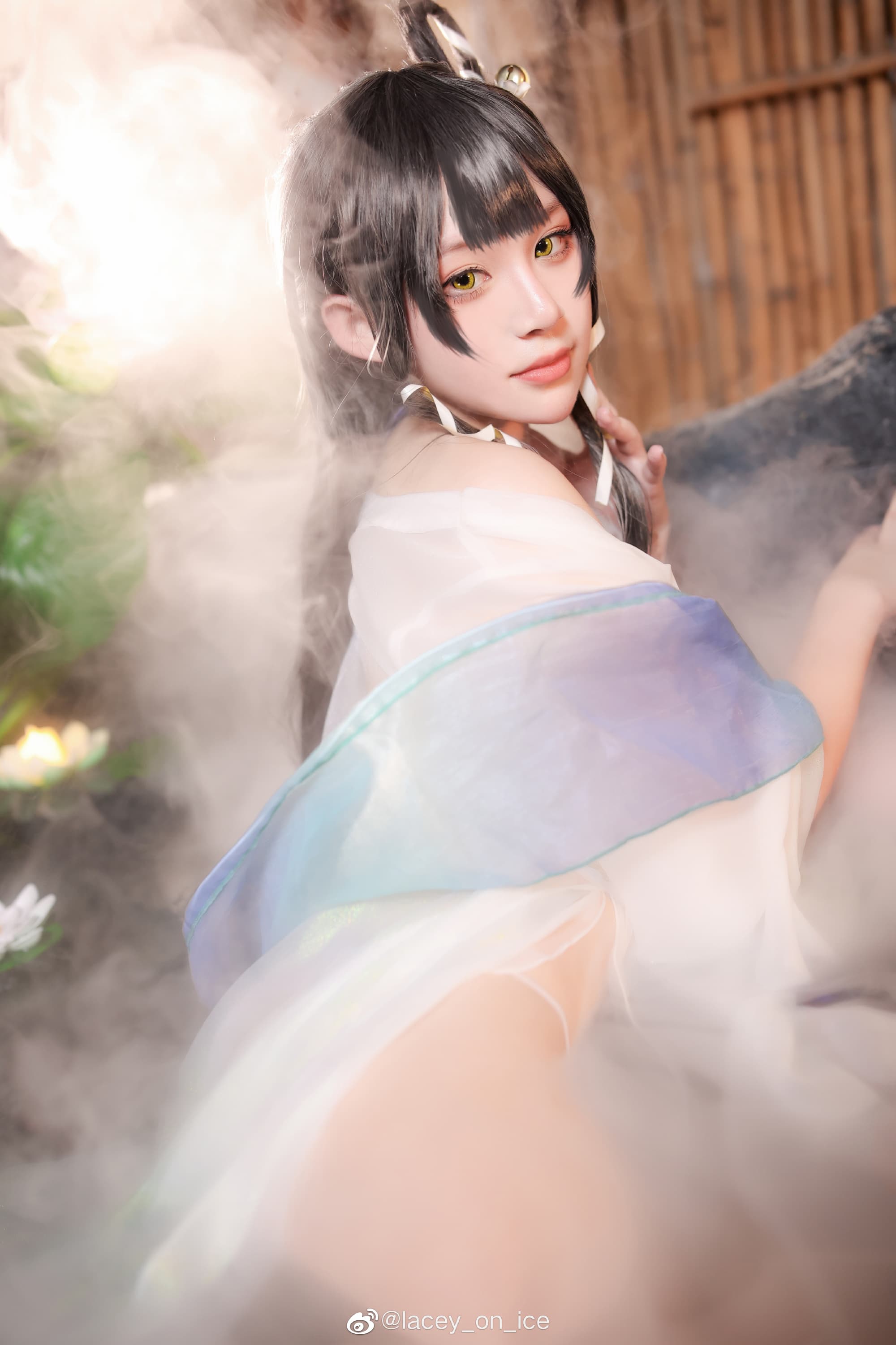 少女前线 素白濯清涟🎃95式cos万圣节皮肤🎃@lacey_on_ice COSPLAY-第14张