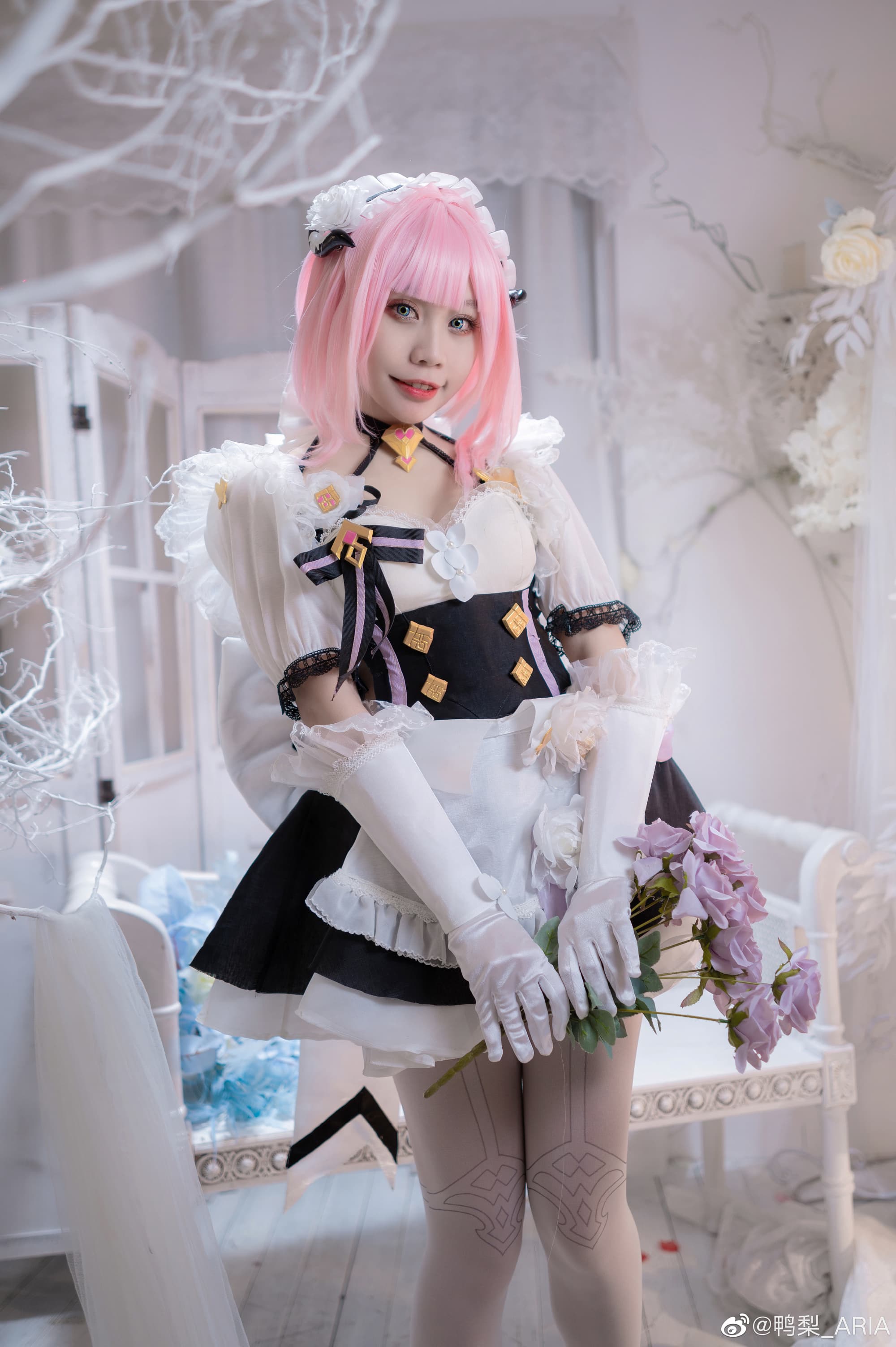 【COS】无论何时何地，爱莉希雅都会回应你的期待 崩坏3 致爱莉希雅@热心市民阿鹤 COSPLAY-第3张