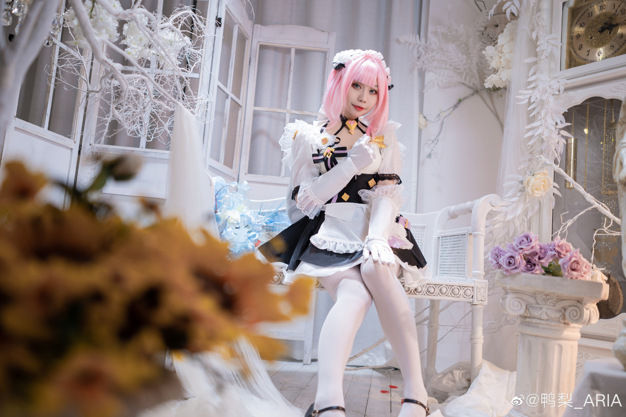 【COS】无论何时何地，爱莉希雅都会回应你的期待 崩坏3 致爱莉希雅@热心市民阿鹤 COSPLAY-第5张