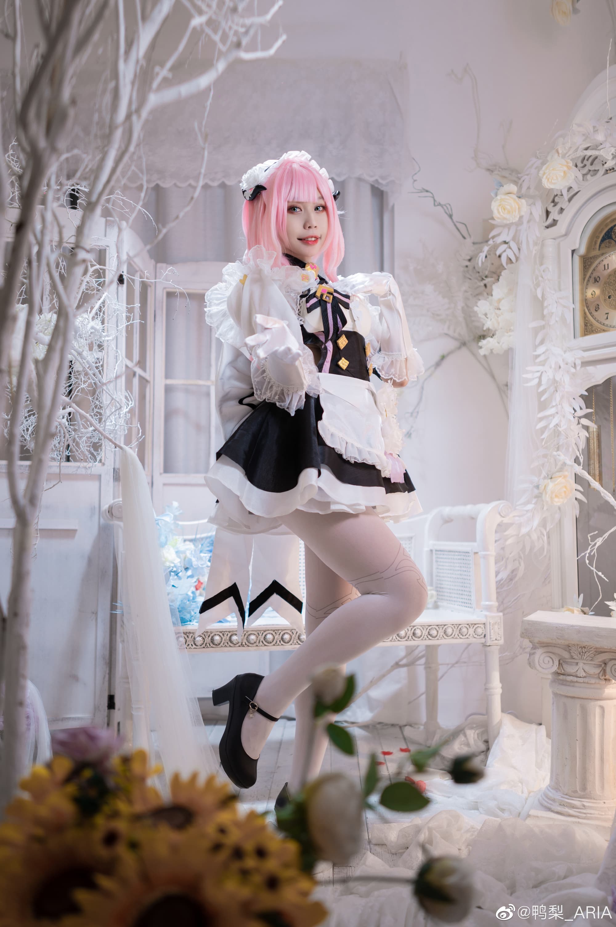 【COS】无论何时何地，爱莉希雅都会回应你的期待 崩坏3 致爱莉希雅@热心市民阿鹤 COSPLAY-第6张