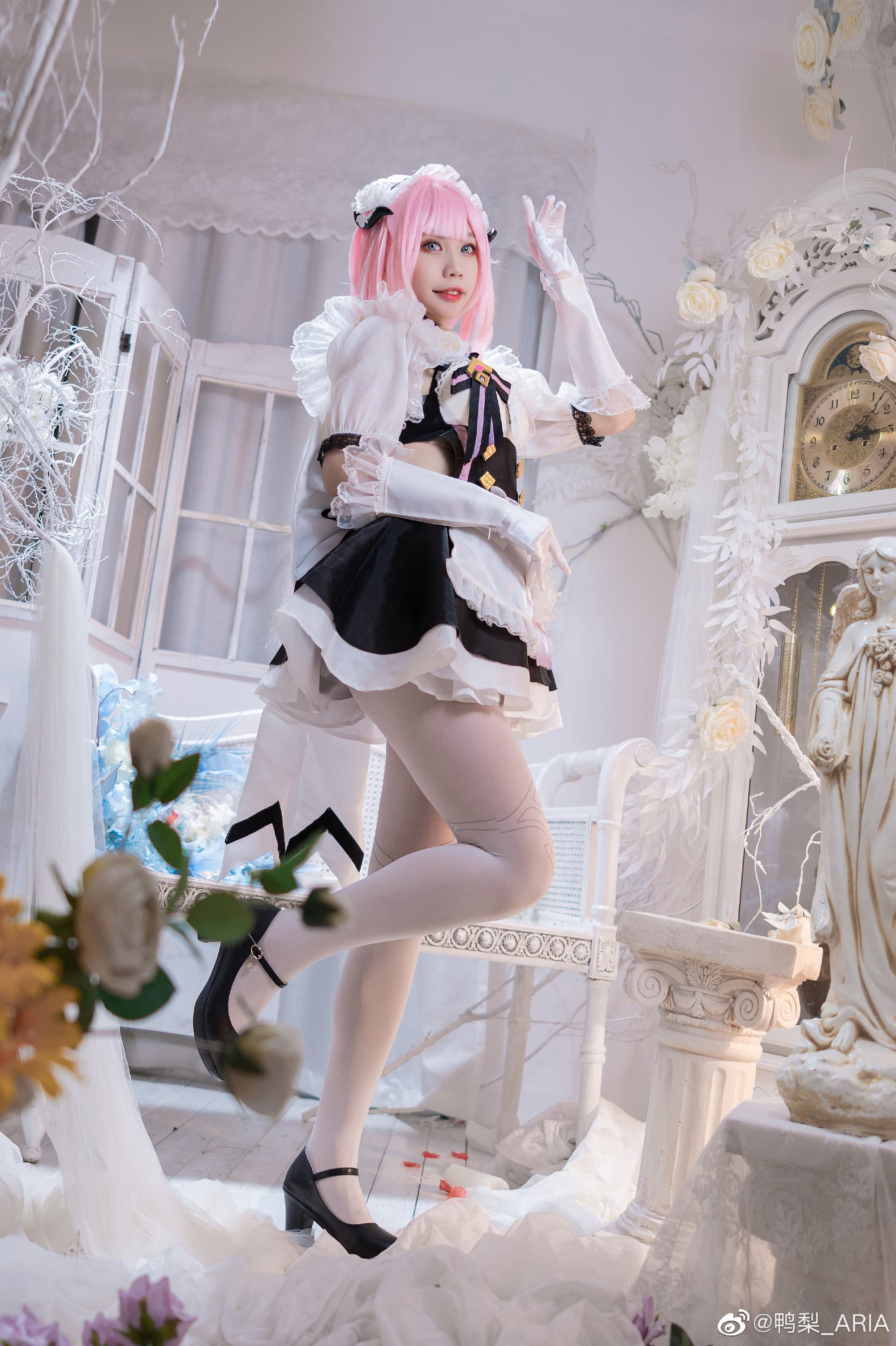 【COS】无论何时何地，爱莉希雅都会回应你的期待 崩坏3 致爱莉希雅@热心市民阿鹤 COSPLAY-第9张