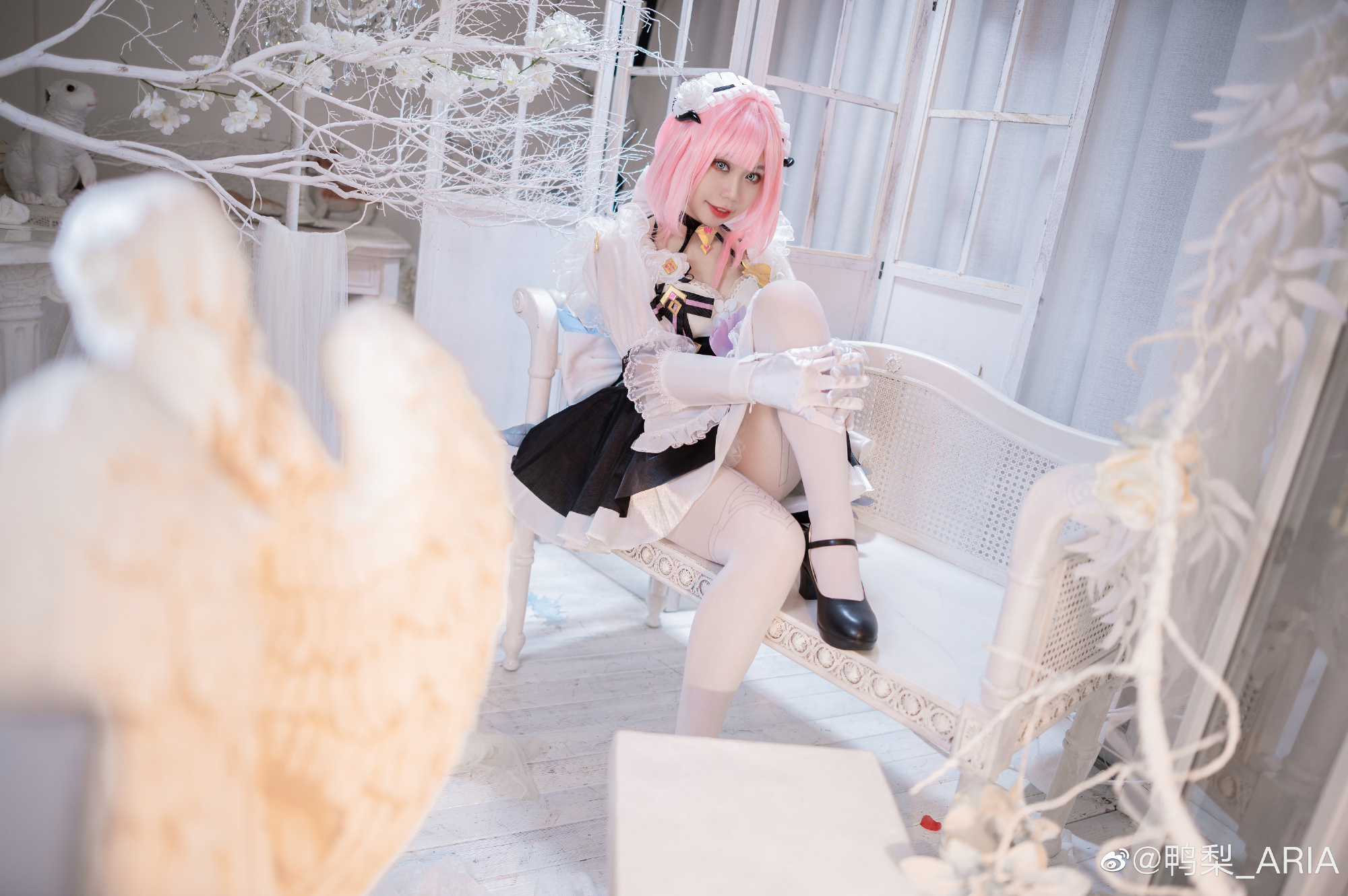 【COS】无论何时何地，爱莉希雅都会回应你的期待 崩坏3 致爱莉希雅@热心市民阿鹤 COSPLAY-第10张