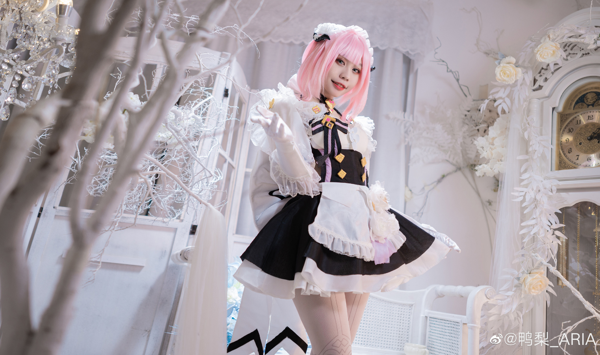 【COS】无论何时何地，爱莉希雅都会回应你的期待 崩坏3 致爱莉希雅@热心市民阿鹤 COSPLAY-第12张