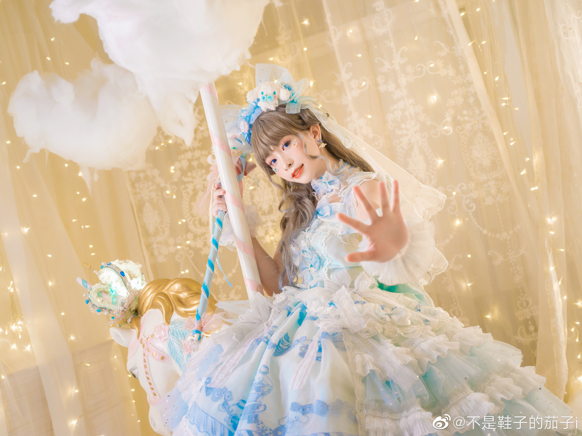【COS】少女的祈祷恋文 漫漫老师拍得好好！小裙砸真好看💙！！​​​@不是鞋子的茄子i COSPLAY-第3张
