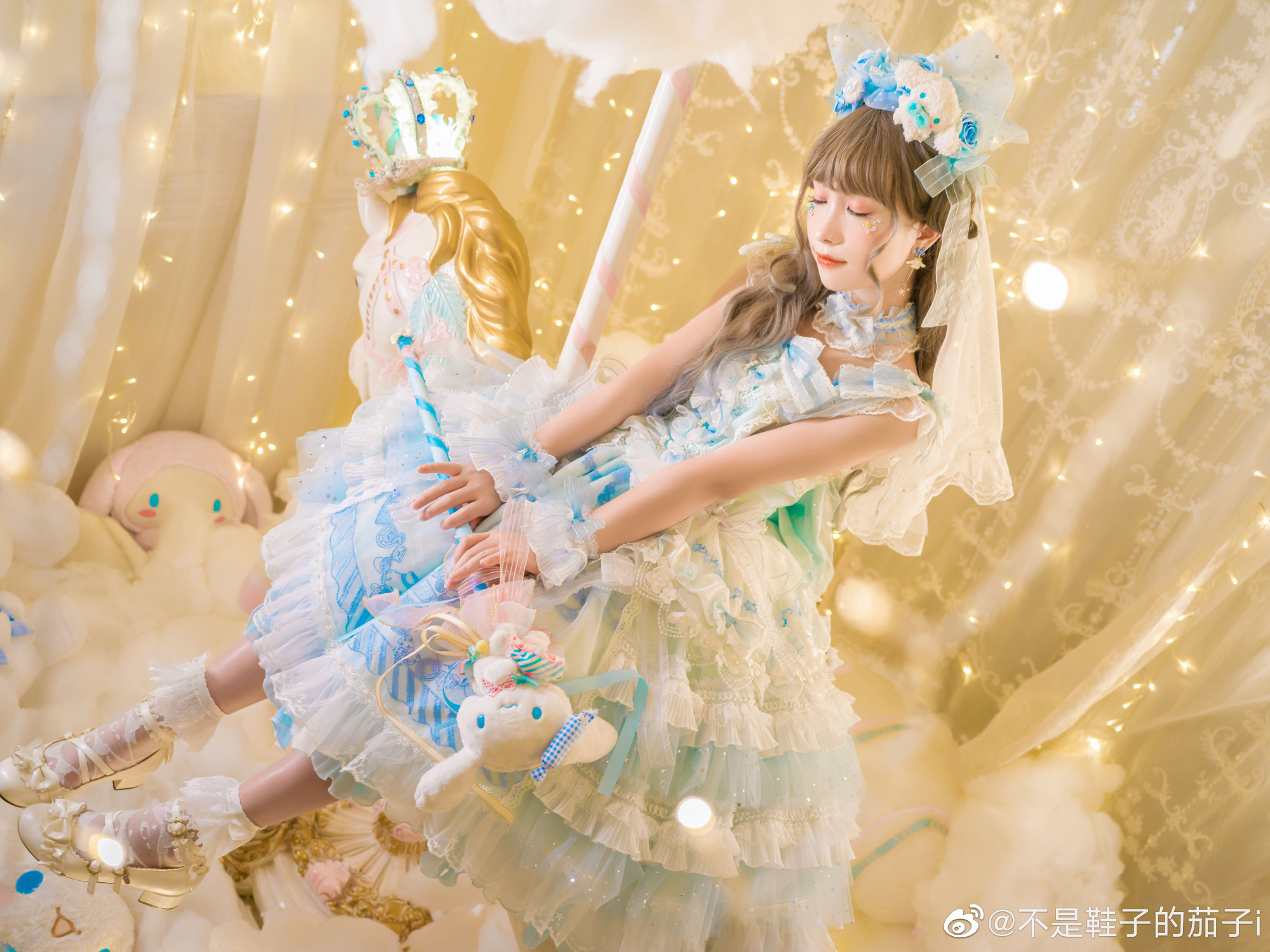【COS】少女的祈祷恋文 漫漫老师拍得好好！小裙砸真好看💙！！​​​@不是鞋子的茄子i COSPLAY-第5张