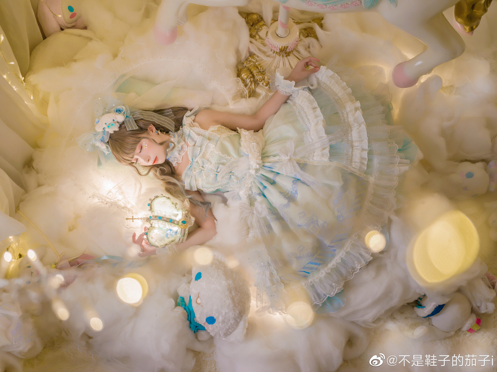 【COS】少女的祈祷恋文 漫漫老师拍得好好！小裙砸真好看💙！！​​​@不是鞋子的茄子i COSPLAY-第6张