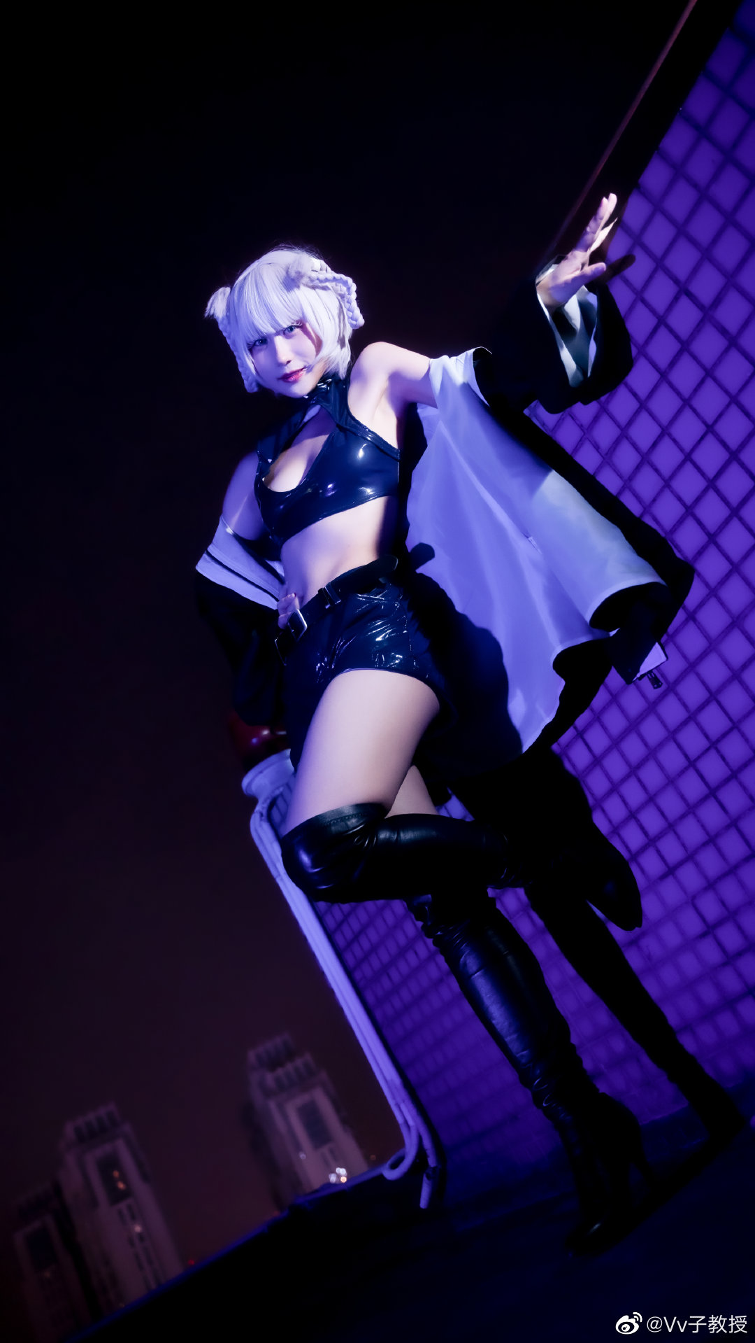 【COS】睡不着吗？少年 彻夜之歌 七草荠@Vv子教授 COSPLAY-第2张