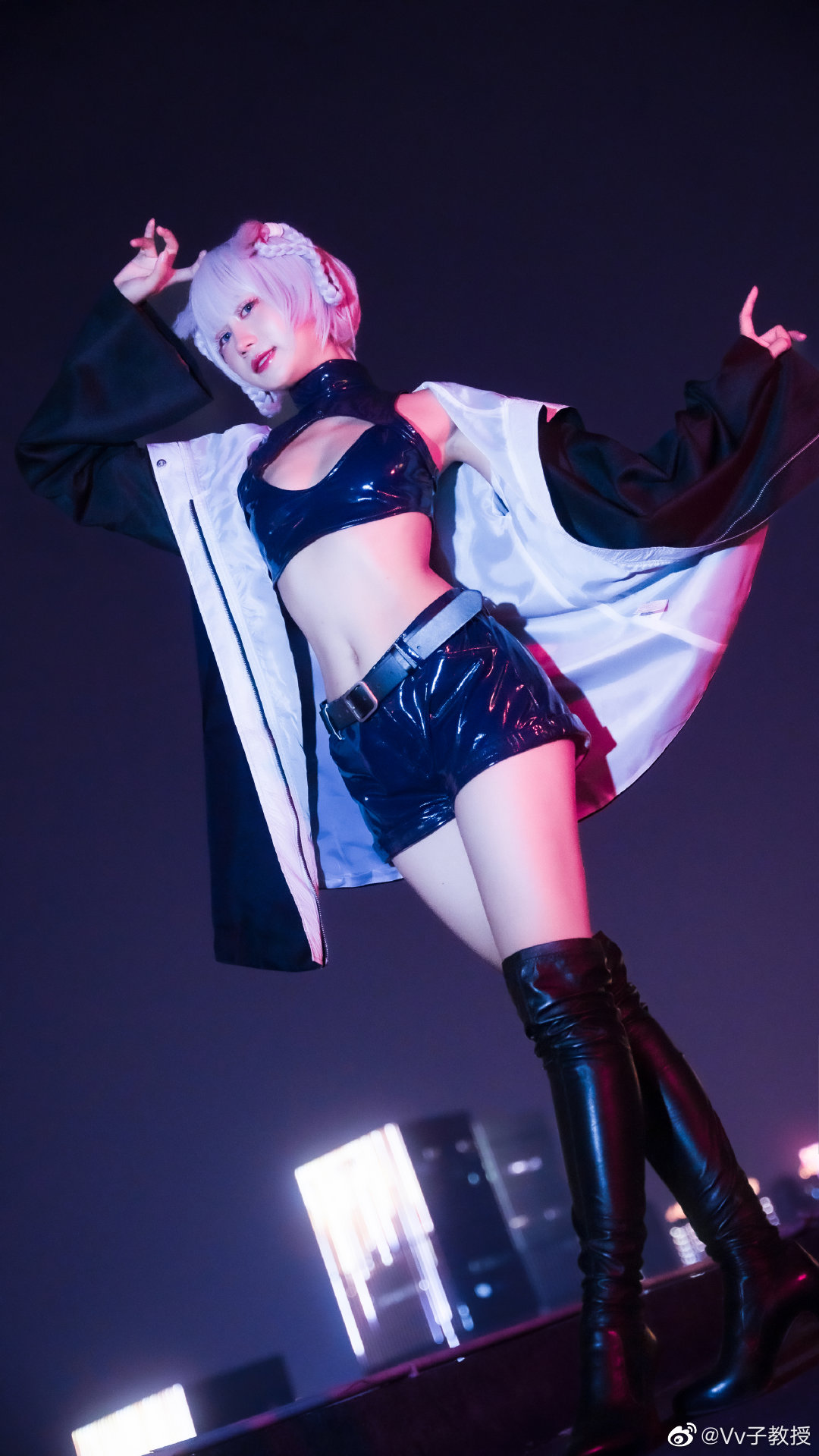 【COS】睡不着吗？少年 彻夜之歌 七草荠@Vv子教授 COSPLAY-第5张