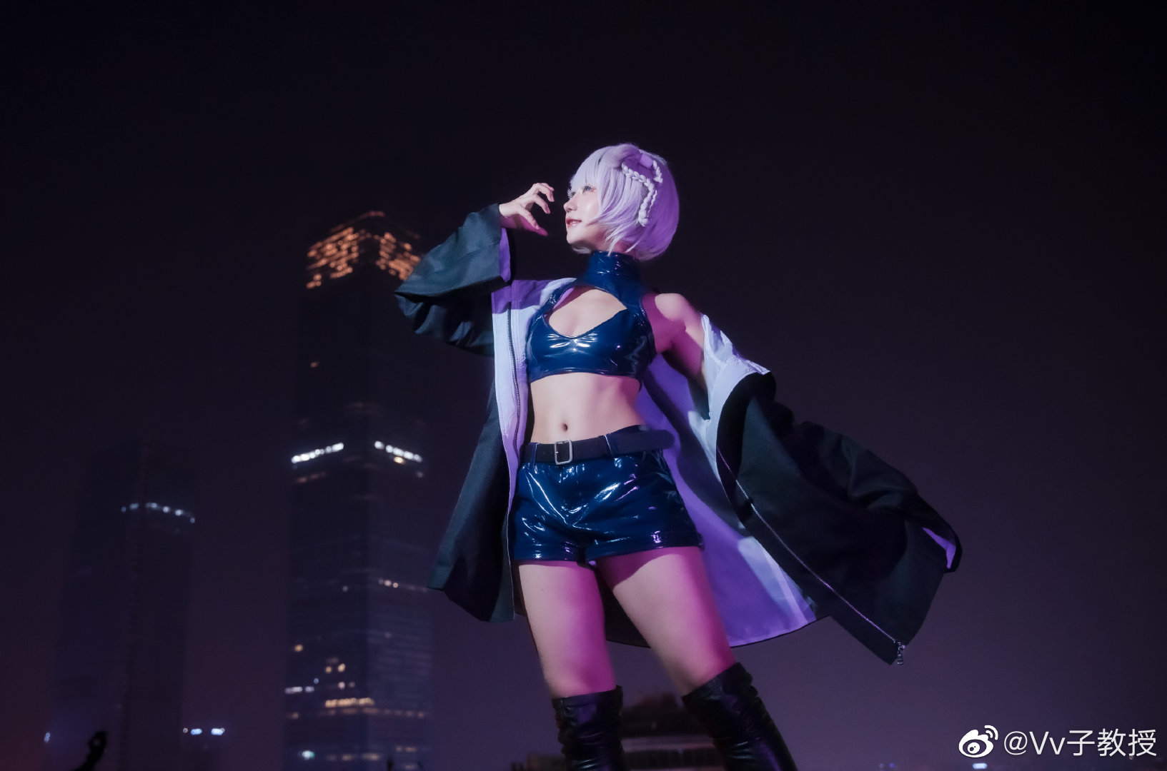 【COS】睡不着吗？少年 彻夜之歌 七草荠@Vv子教授 COSPLAY-第10张