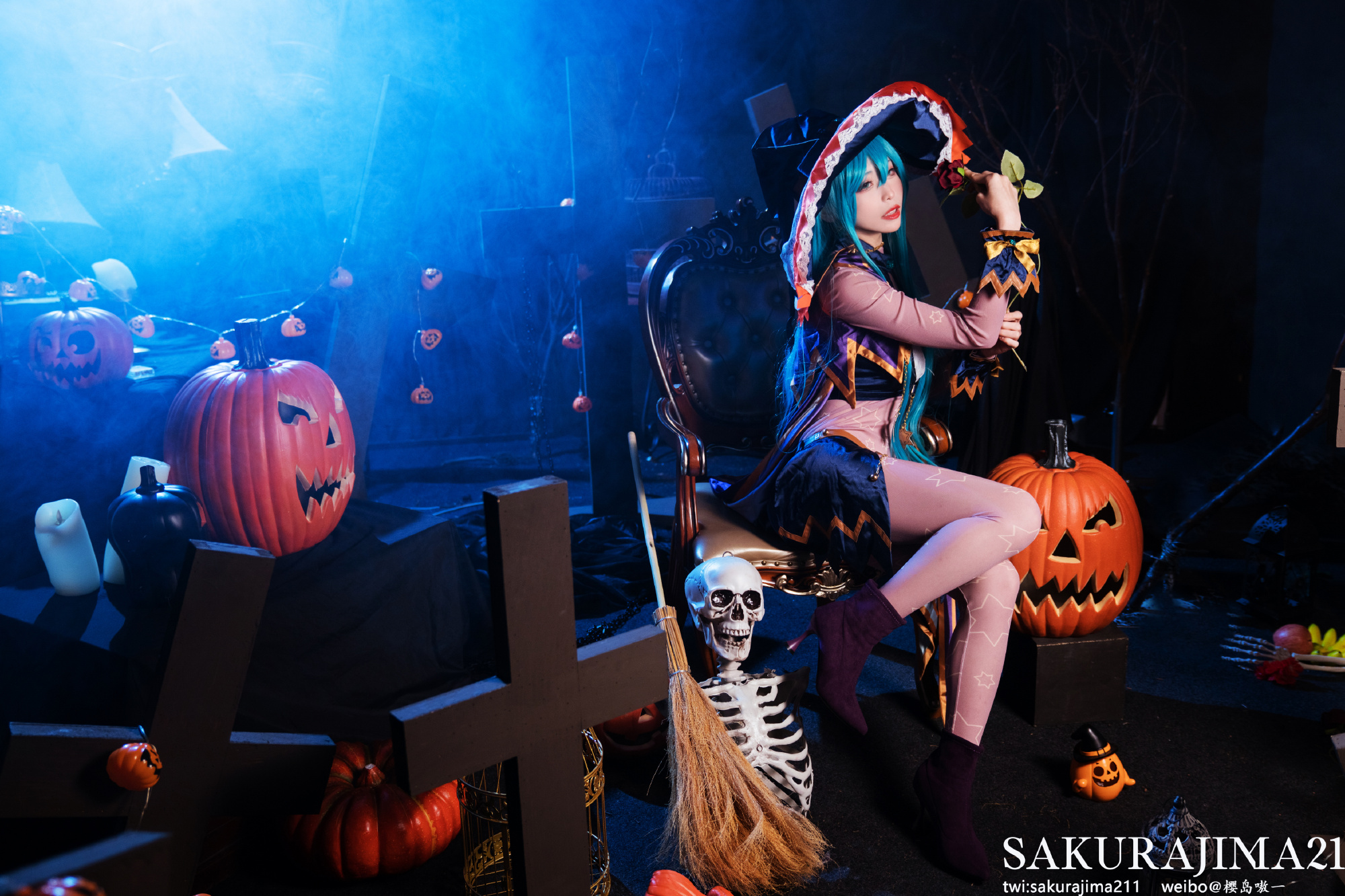 【COS】约会大作战 七罪🎃（fake版？）@樱岛嗷一 COSPLAY-第3张